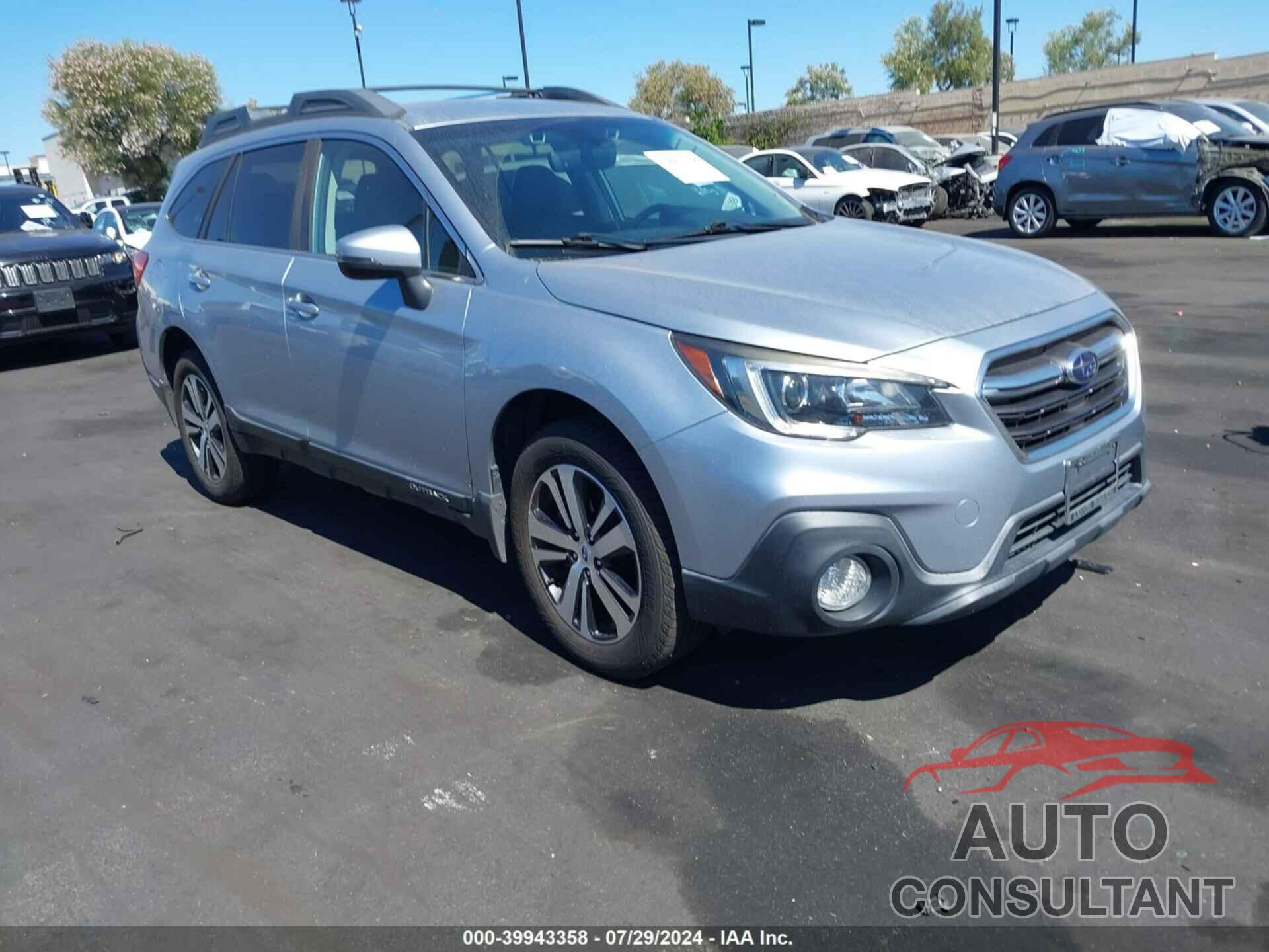 SUBARU OUTBACK 2019 - 4S4BSAJC0K3251731