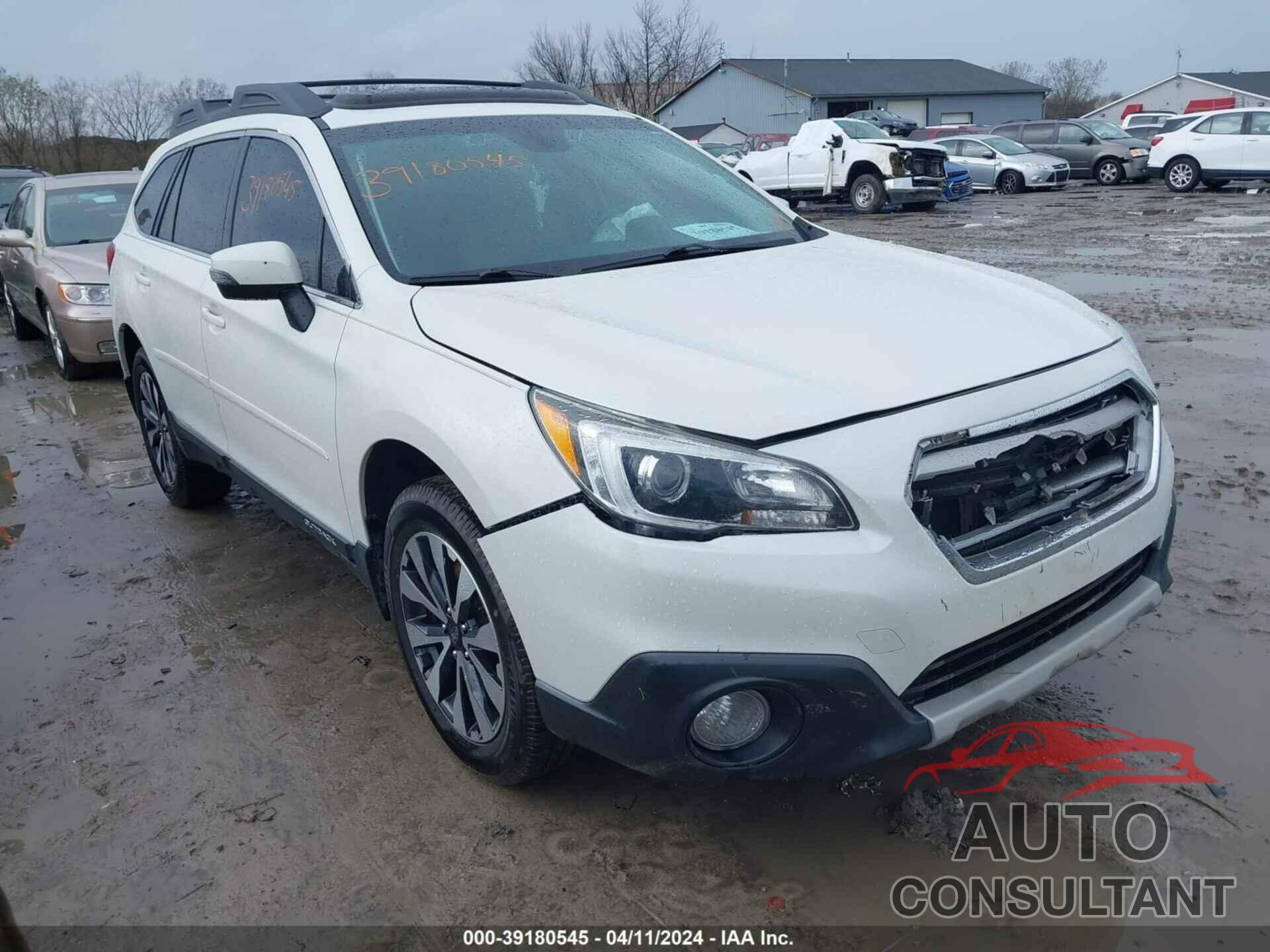 SUBARU OUTBACK 2017 - 4S4BSANC0H3433156