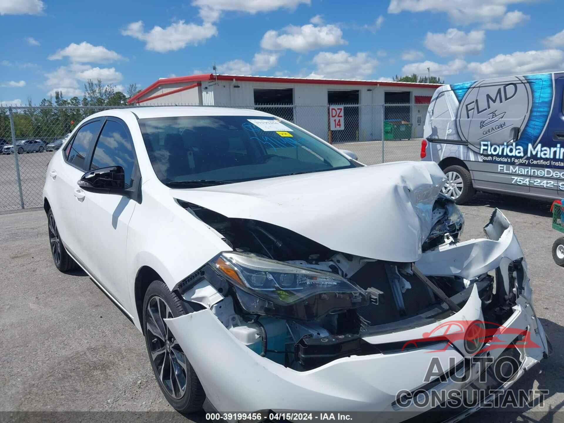 TOYOTA COROLLA 2018 - 2T1BURHE1JC059499