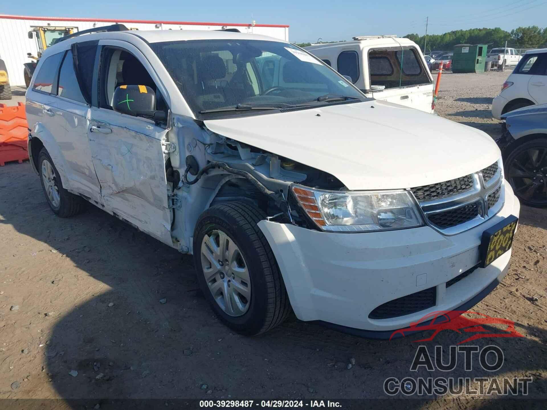 DODGE JOURNEY 2018 - 3C4PDCAB5JT444516