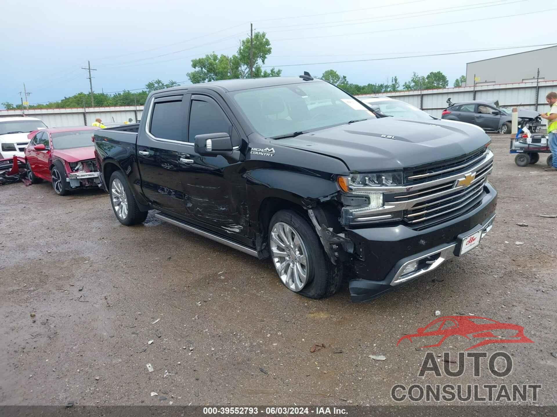 CHEVROLET SILVERADO 1500 2021 - 1GCUYHEL3MZ263743