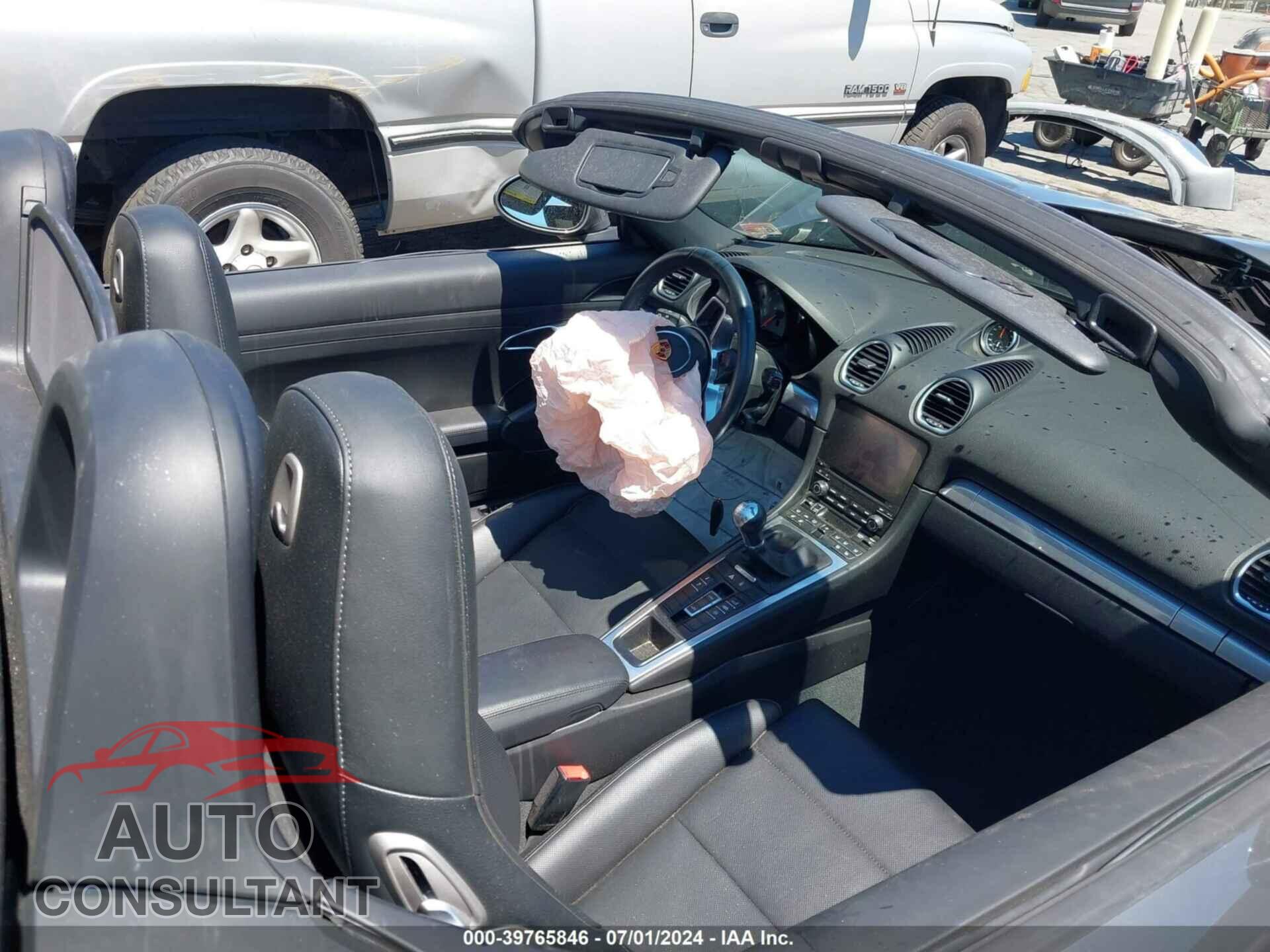PORSCHE 718 BOXSTER 2017 - WP0CB2A80HS241306
