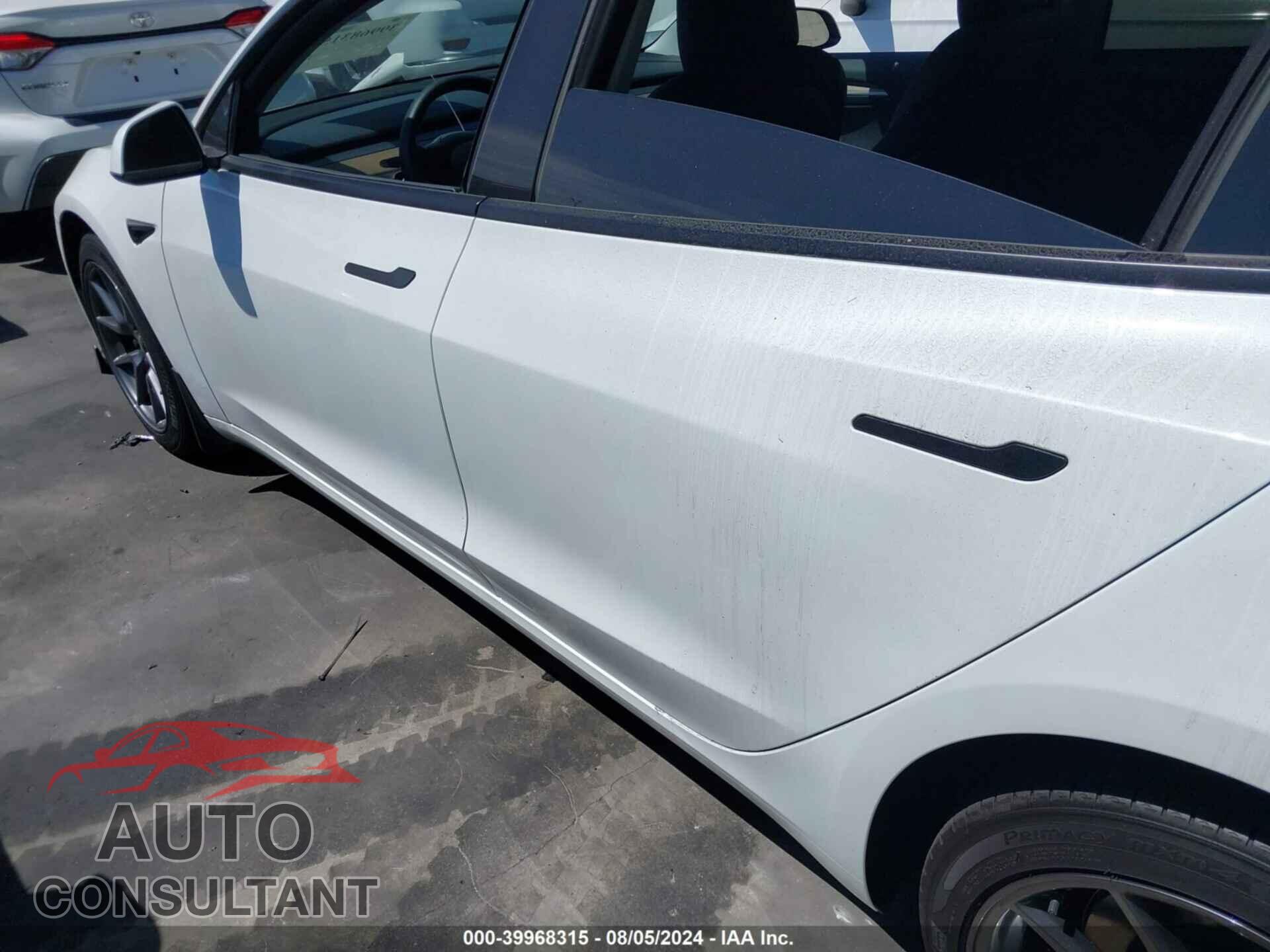 TESLA MODEL 3 2022 - 5YJ3E1EA8NF344500