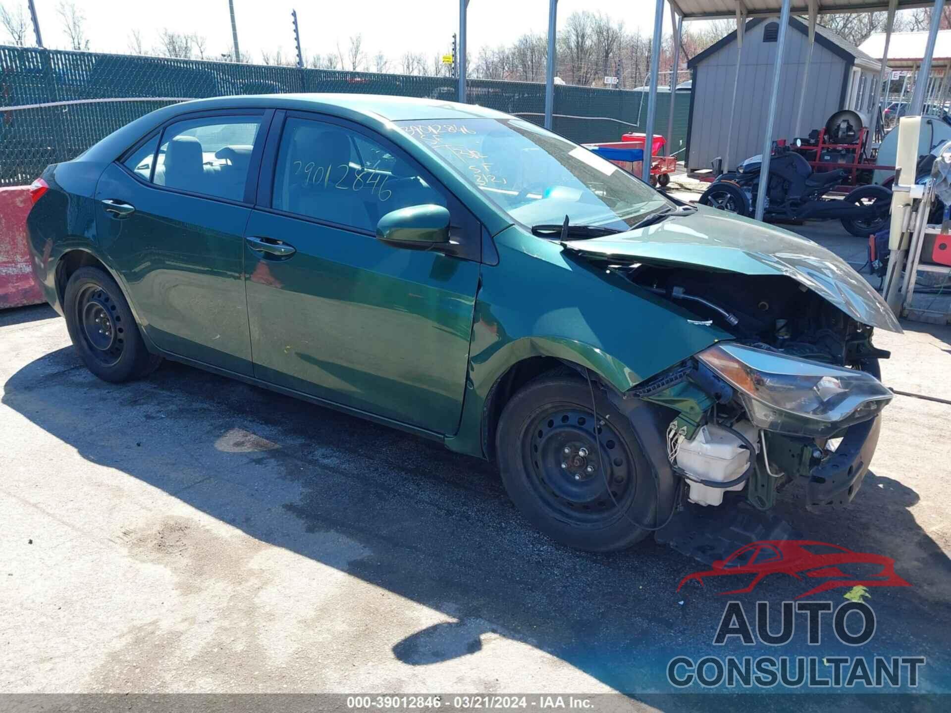 TOYOTA COROLLA 2016 - 2T1BURHE9GC584822