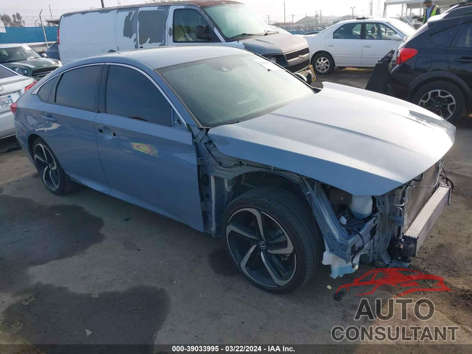 HONDA ACCORD 2022 - 1HGCV1F38NA072380