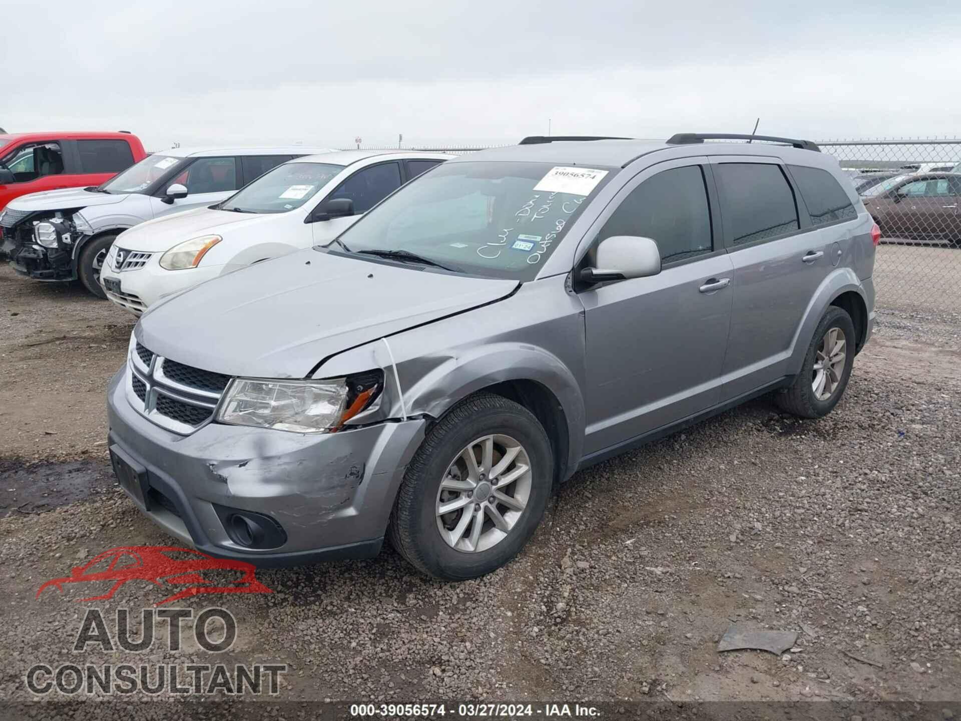 DODGE JOURNEY 2016 - 3C4PDCBB0GT146947