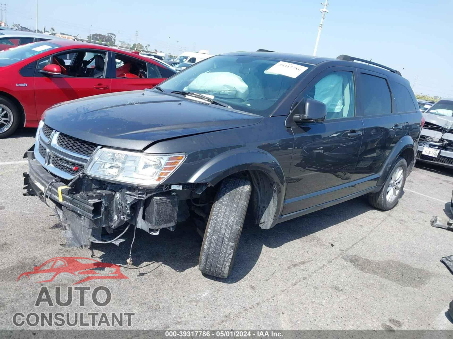 DODGE JOURNEY 2017 - 3C4PDCBG6HT572946