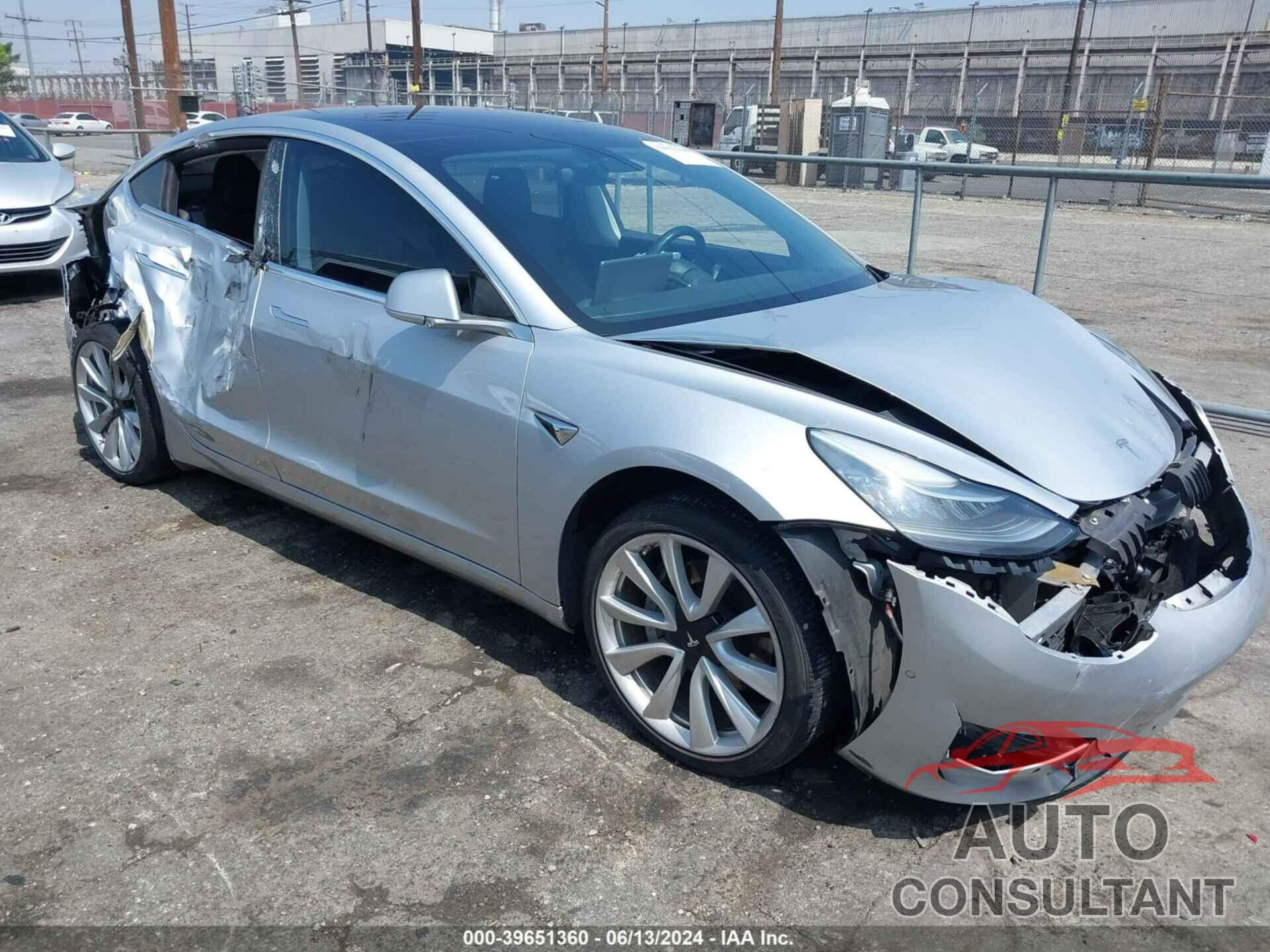 TESLA MODEL 3 2018 - 5YJ3E1EA6JF048501