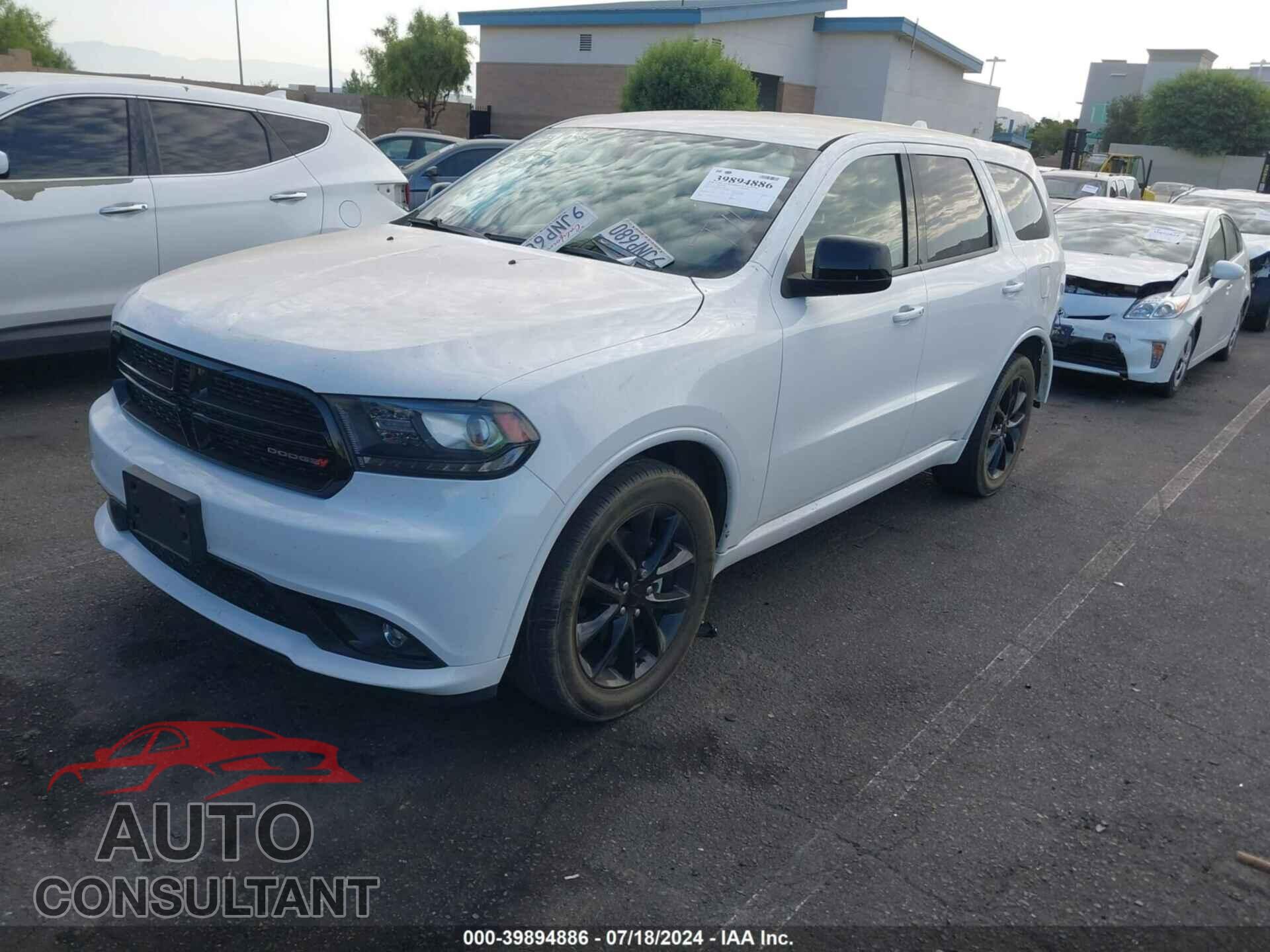 DODGE DURANGO 2018 - 1C4RDHAG4JC371474