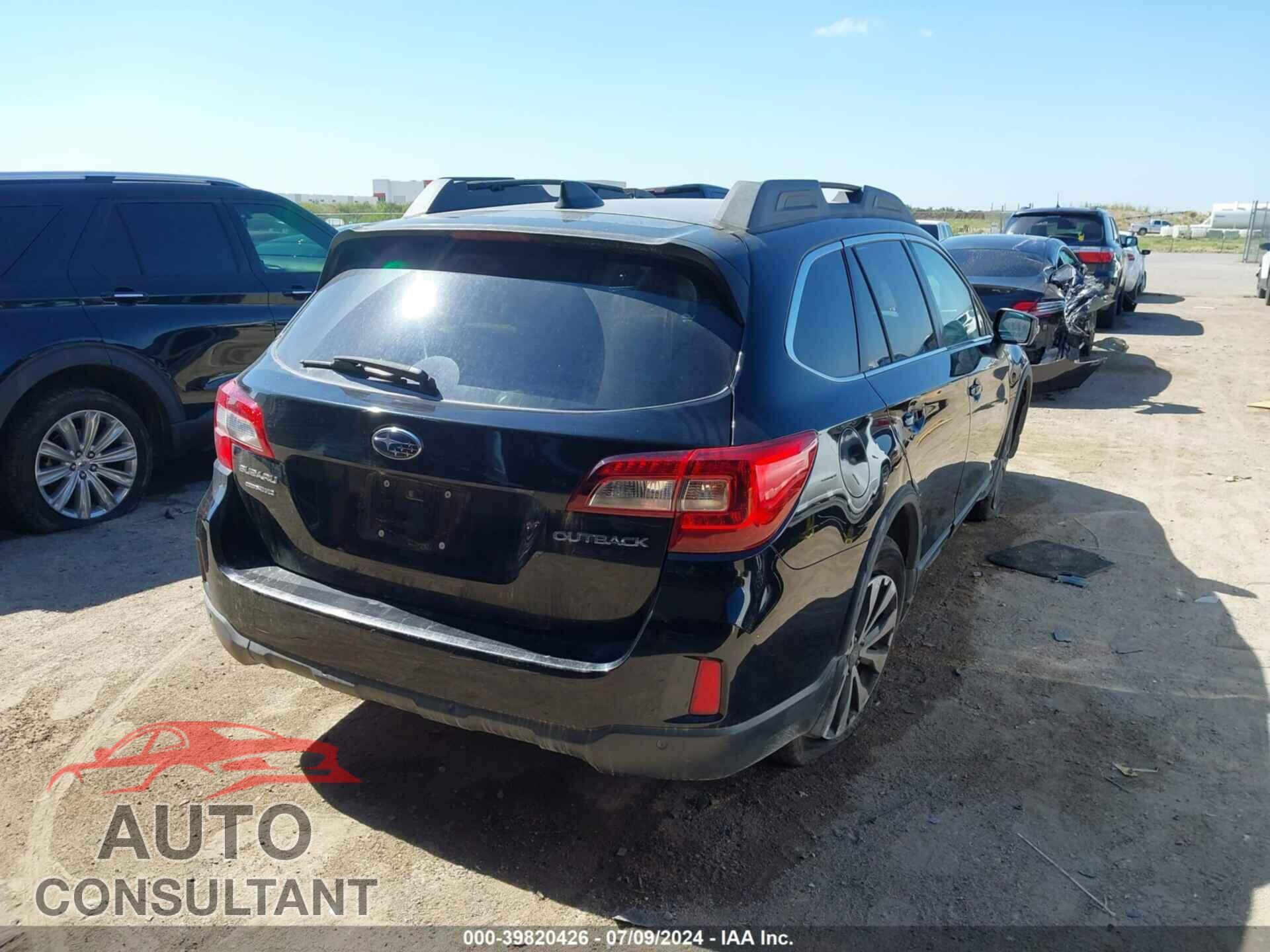 SUBARU OUTBACK 2017 - 4S4BSANC7H3376633