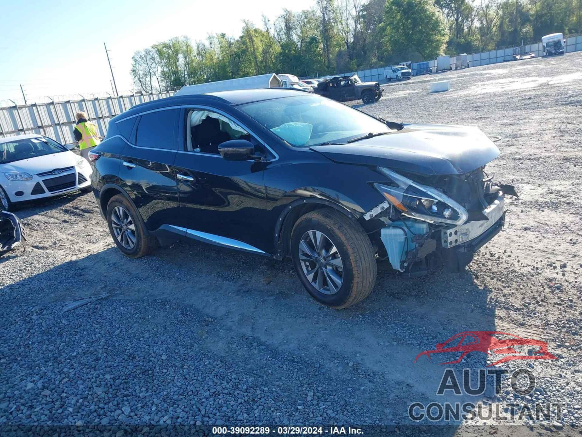 NISSAN MURANO 2018 - 5N1AZ2MG0JN137176