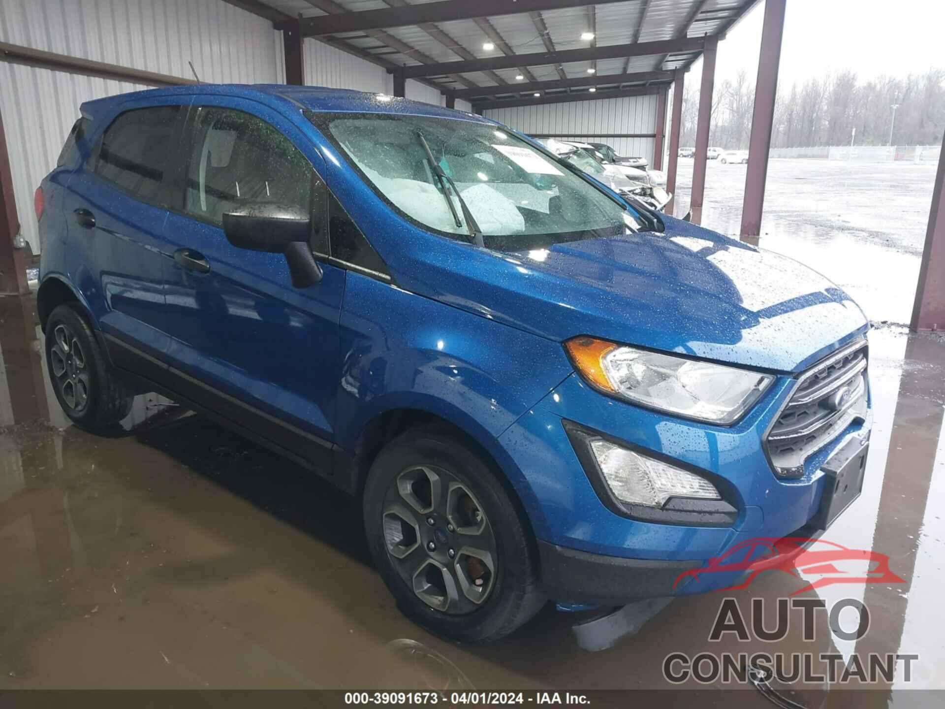 FORD ECOSPORT 2018 - MAJ6P1SL6JC196650