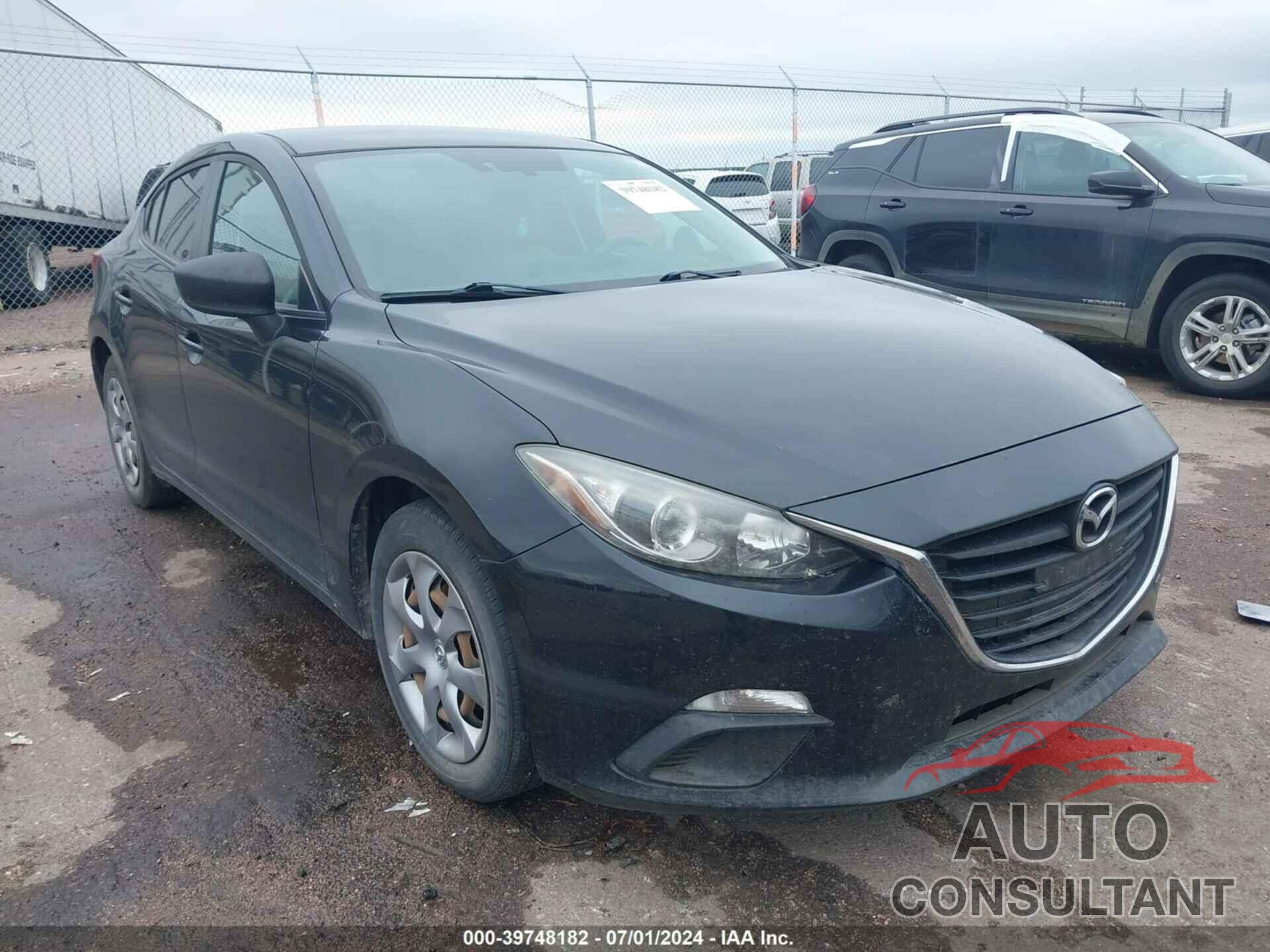 MAZDA MAZDA3 2016 - JM1BM1T71G1315731