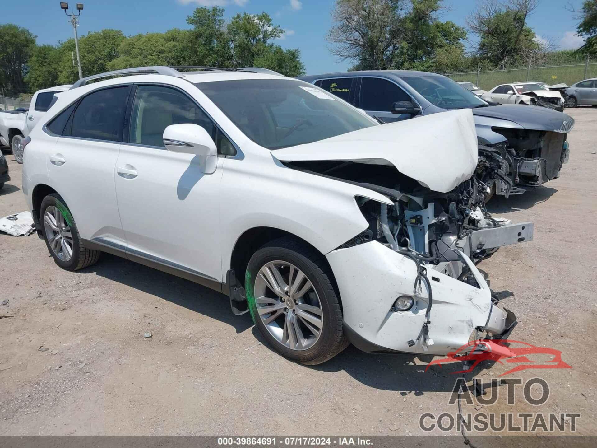 LEXUS RX 350 2015 - JTJBK1BA0F2482235