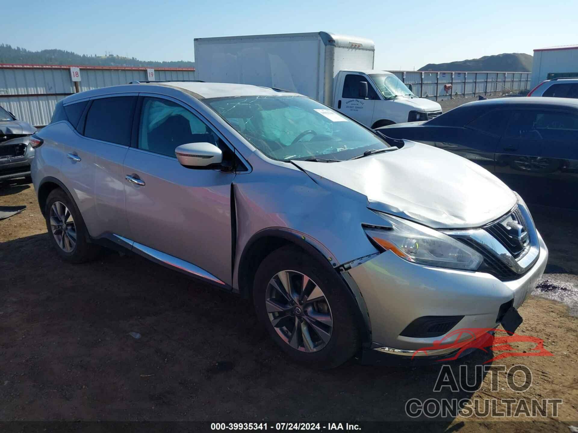 NISSAN MURANO 2017 - 5N1AZ2MH7HN157377