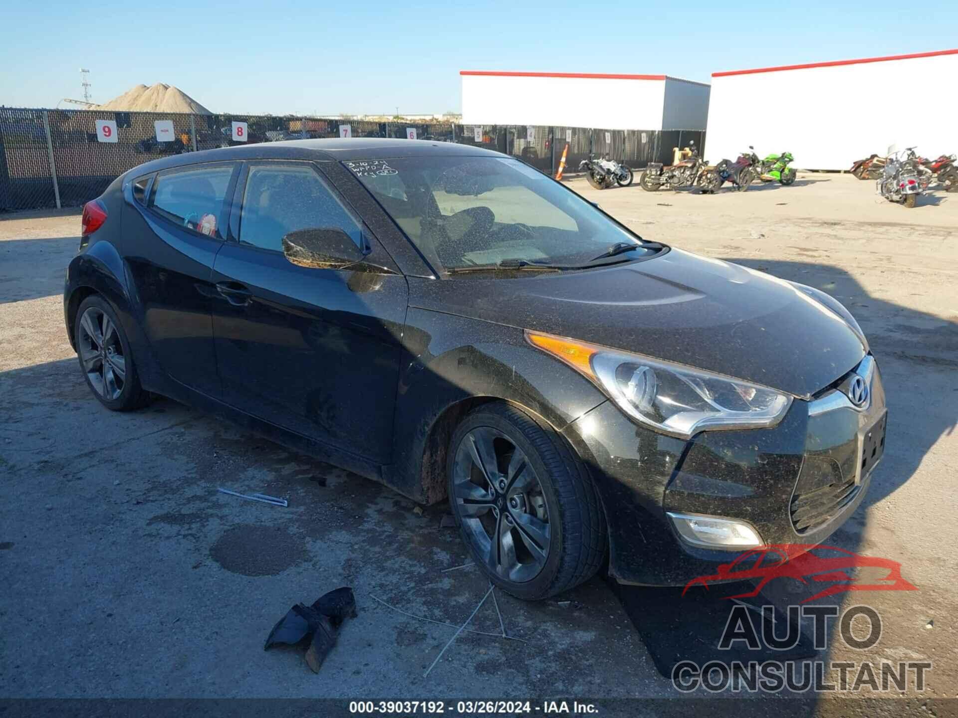 HYUNDAI VELOSTER 2017 - KMHTC6AD0HU323361