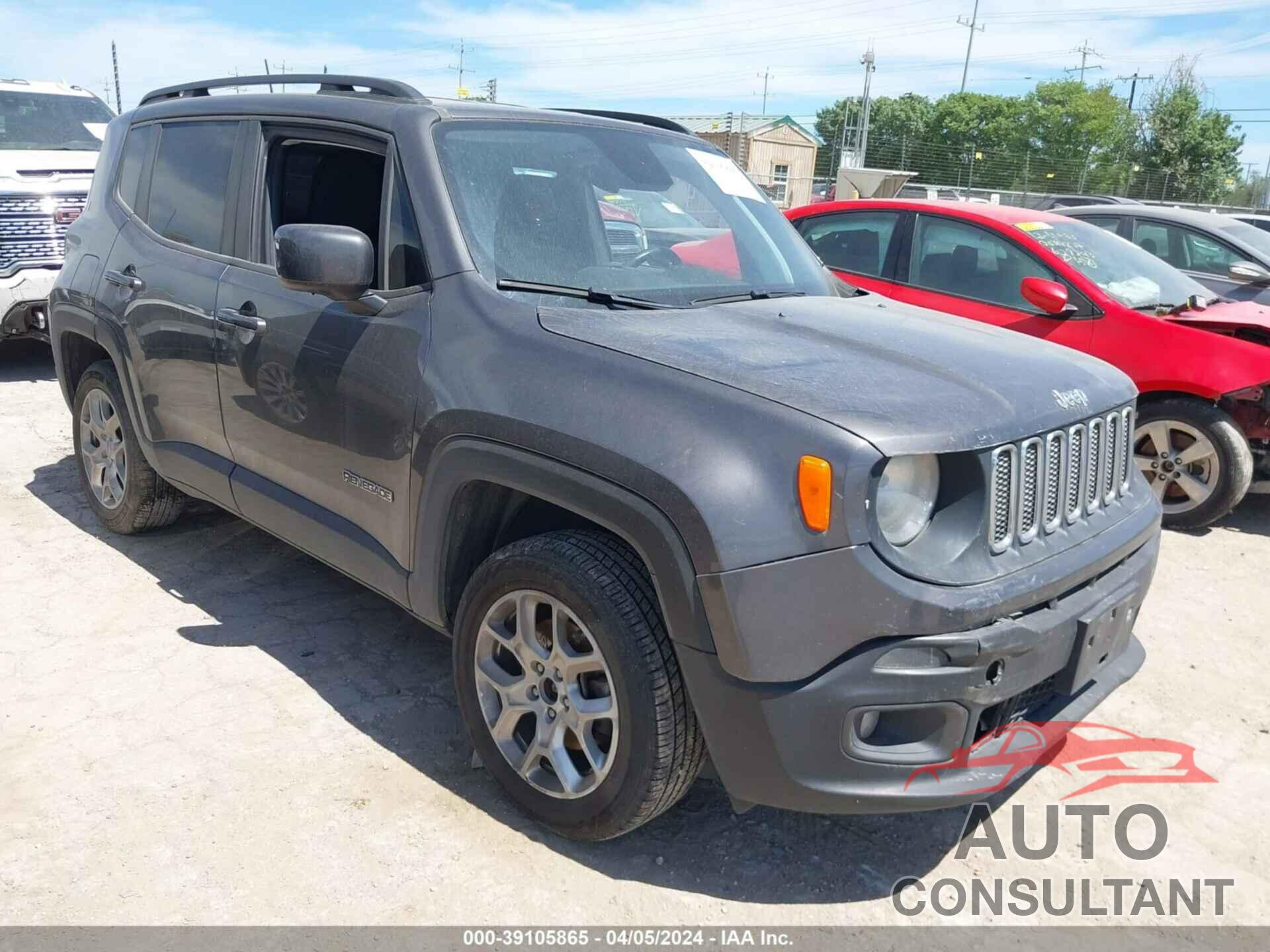 JEEP RENEGADE 2018 - ZACCJBBB7JPH73421