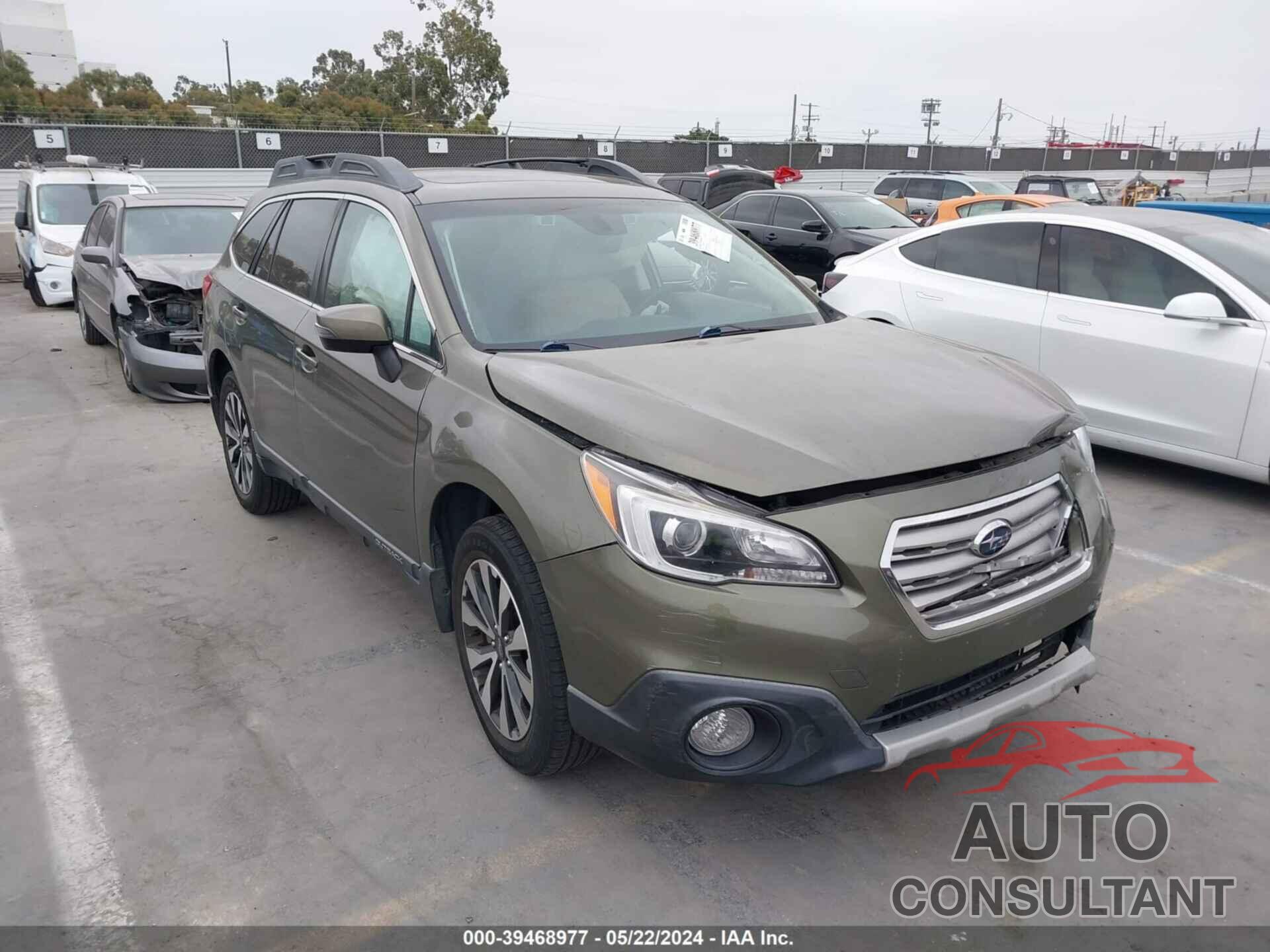 SUBARU OUTBACK 2017 - 4S4BSANC4H3414724