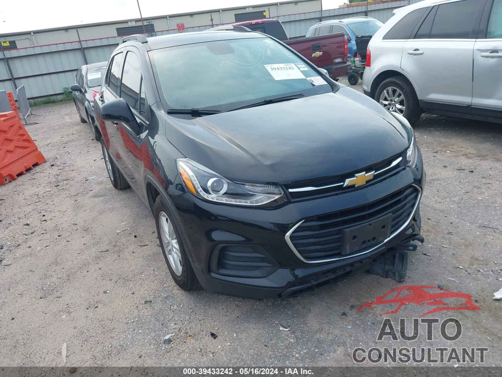 CHEVROLET TRAX 2022 - KL7CJLSM0NB559987