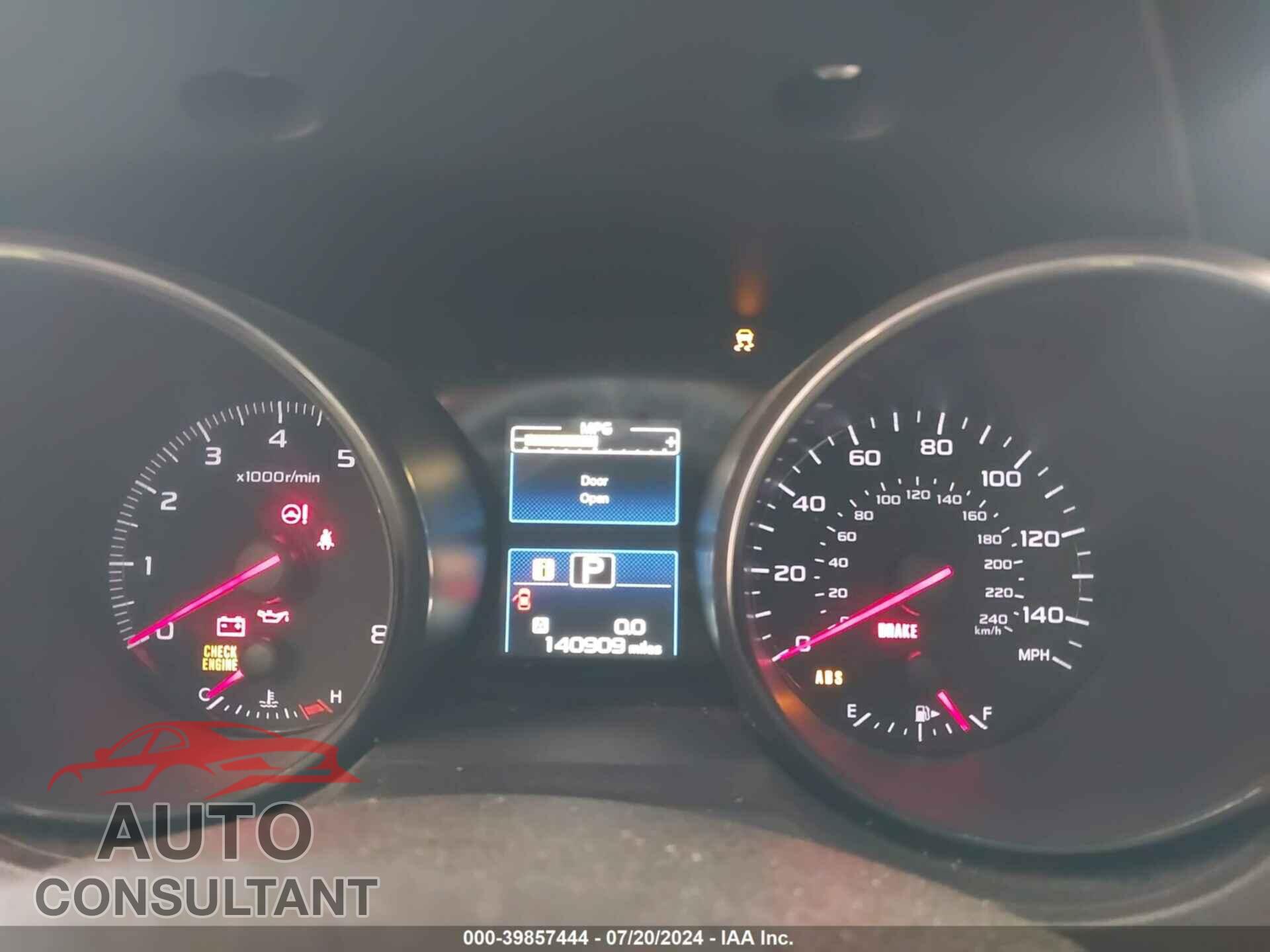 SUBARU LEGACY 2017 - 4S3BNAB61H3025307