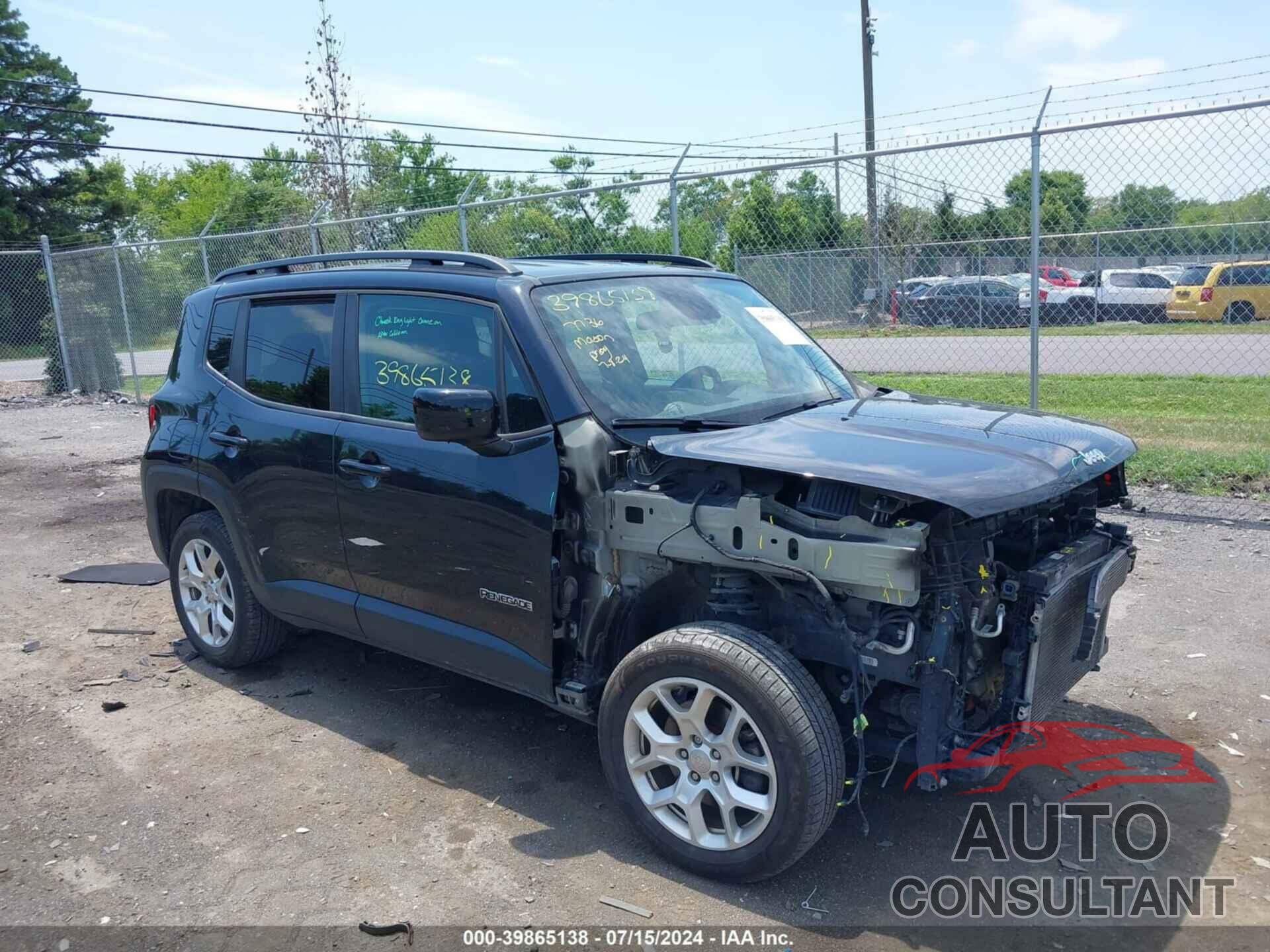 JEEP RENEGADE 2018 - ZACCJBBB0JPG79445