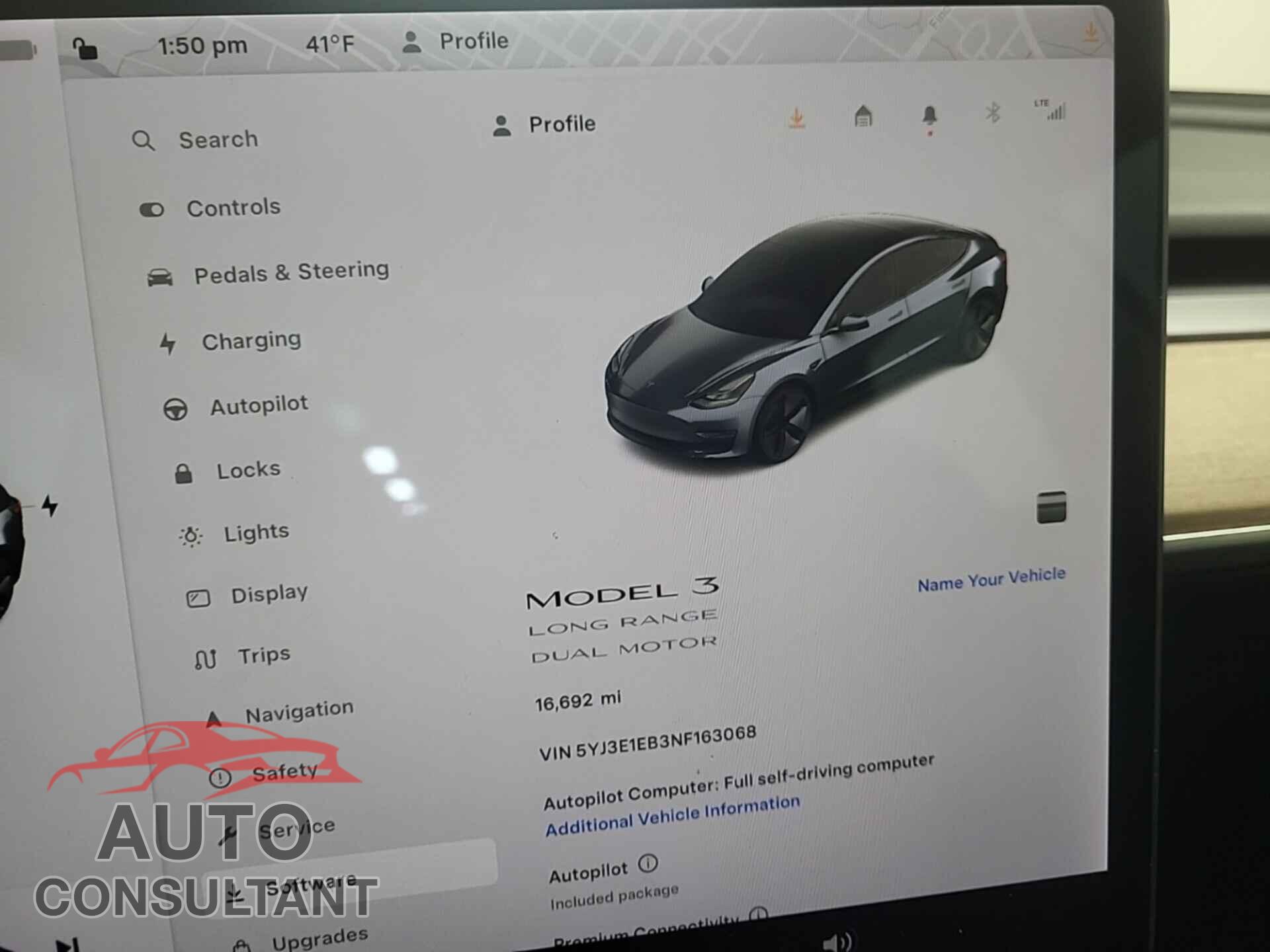 TESLA MODEL 3 2022 - 5YJ3E1EB3NF163068