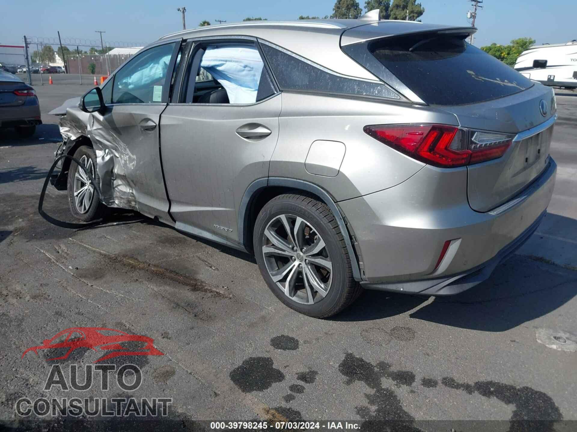 LEXUS RX 450H 2017 - 2T2BGMCA4HC017008
