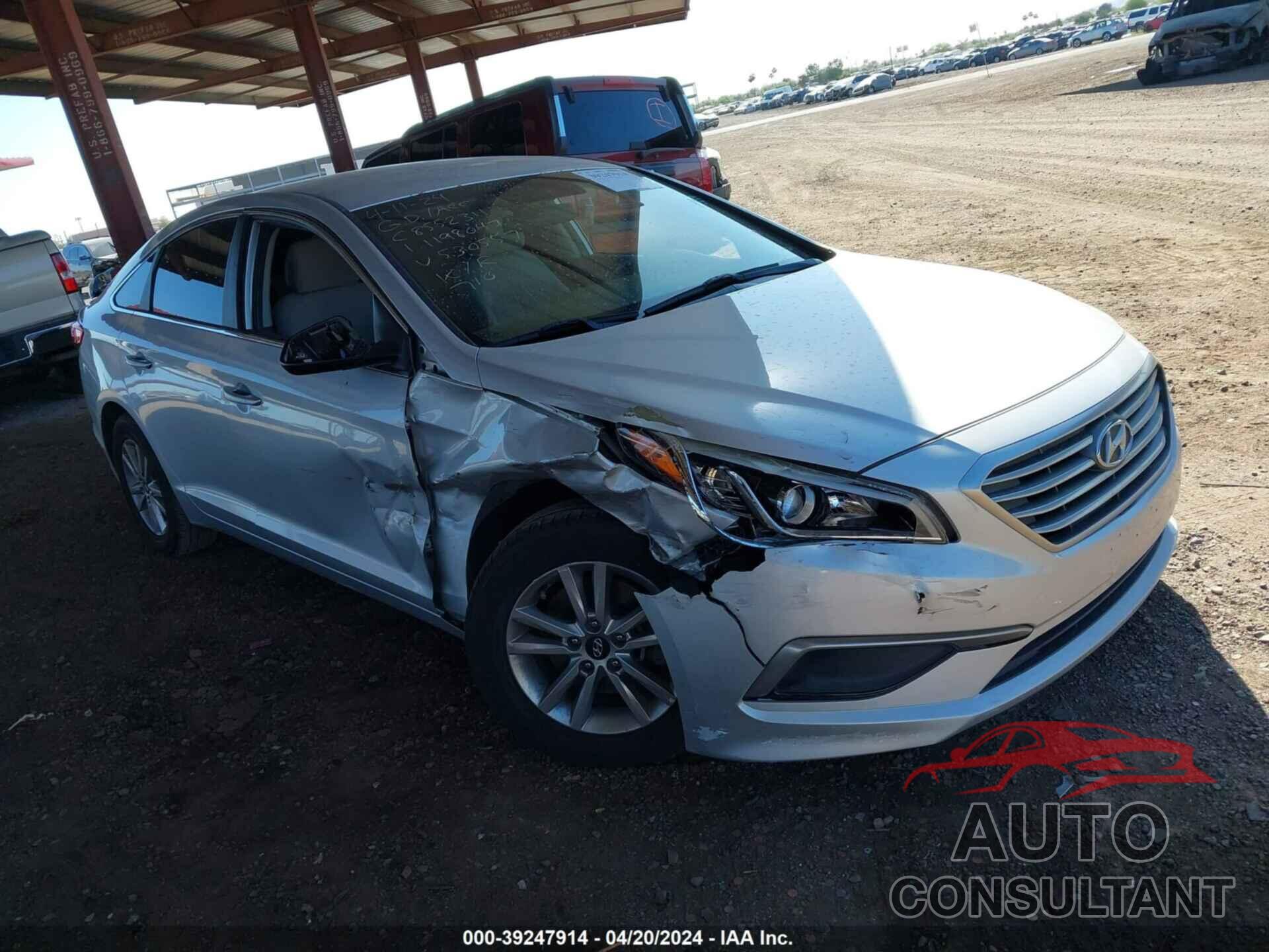 HYUNDAI SONATA 2017 - 5NPE24AF0HH530557