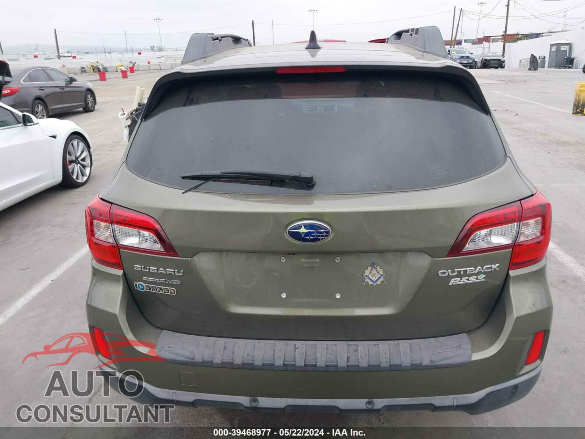 SUBARU OUTBACK 2017 - 4S4BSANC4H3414724