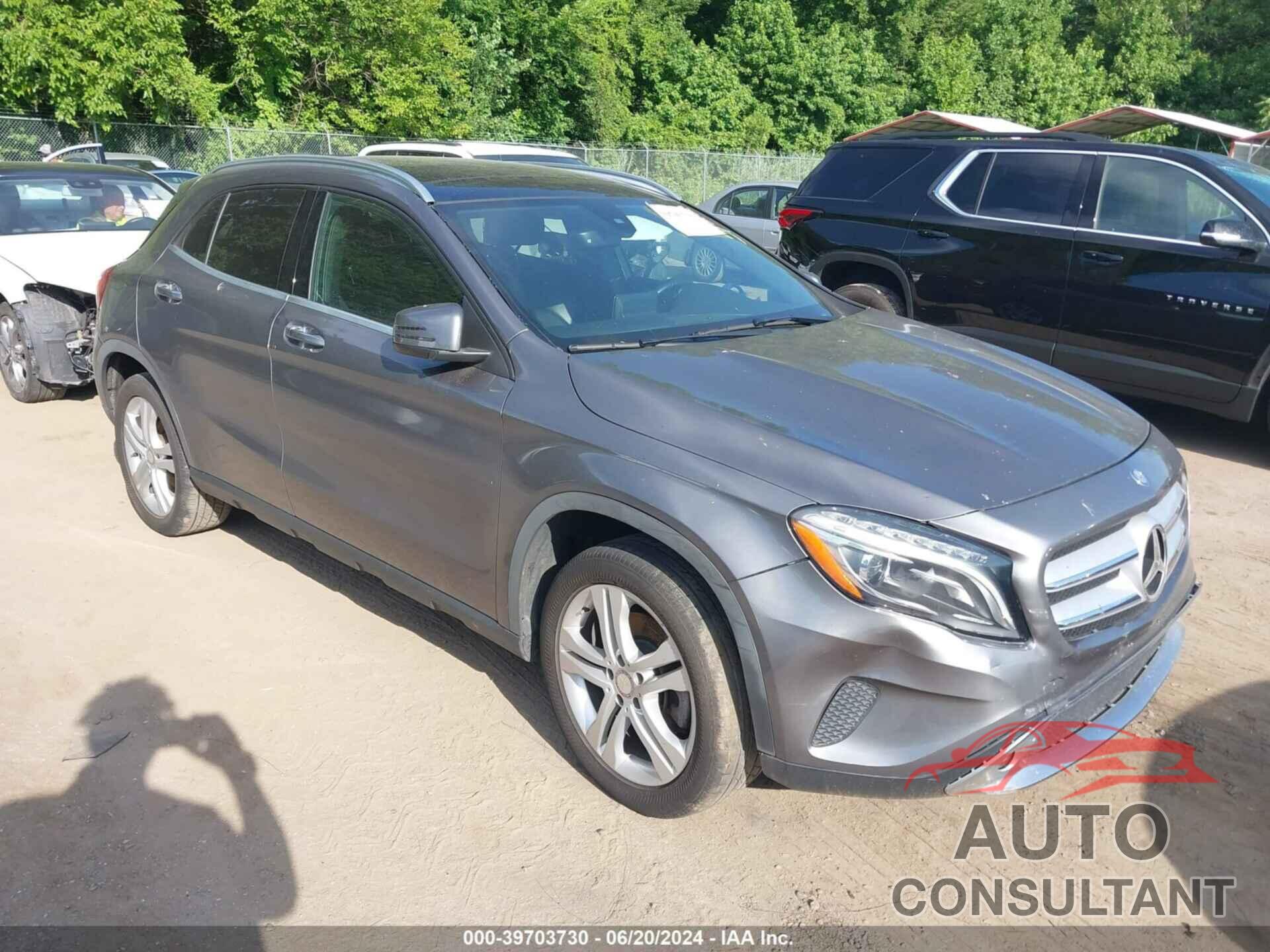 MERCEDES-BENZ GLA 250 2016 - WDCTG4GB9GJ243411