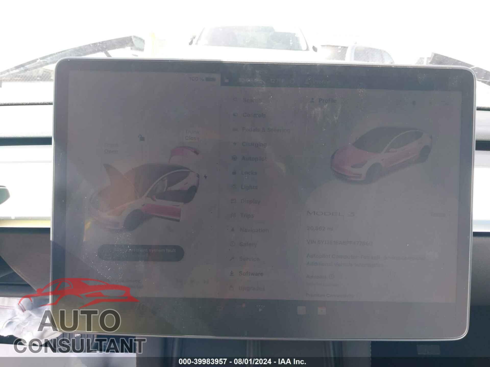 TESLA MODEL 3 2023 - 5YJ3E1EA8PF477860