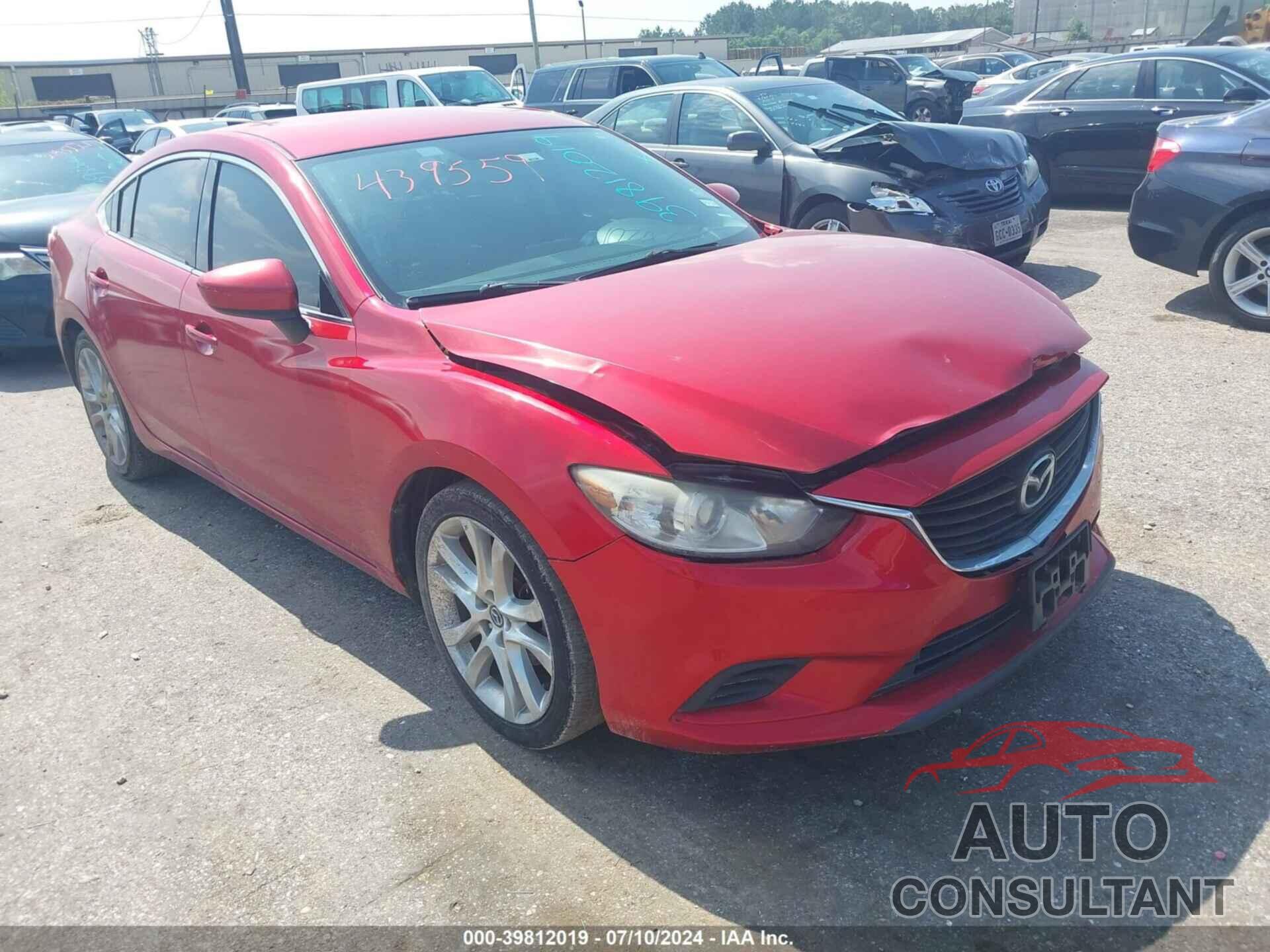 MAZDA MAZDA6 2016 - JM1GJ1V57G1439559