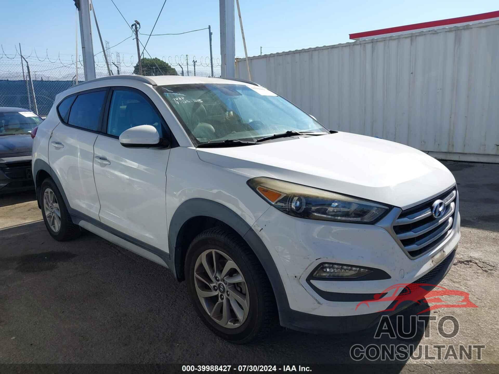 HYUNDAI TUCSON 2017 - KM8J33A47HU400569