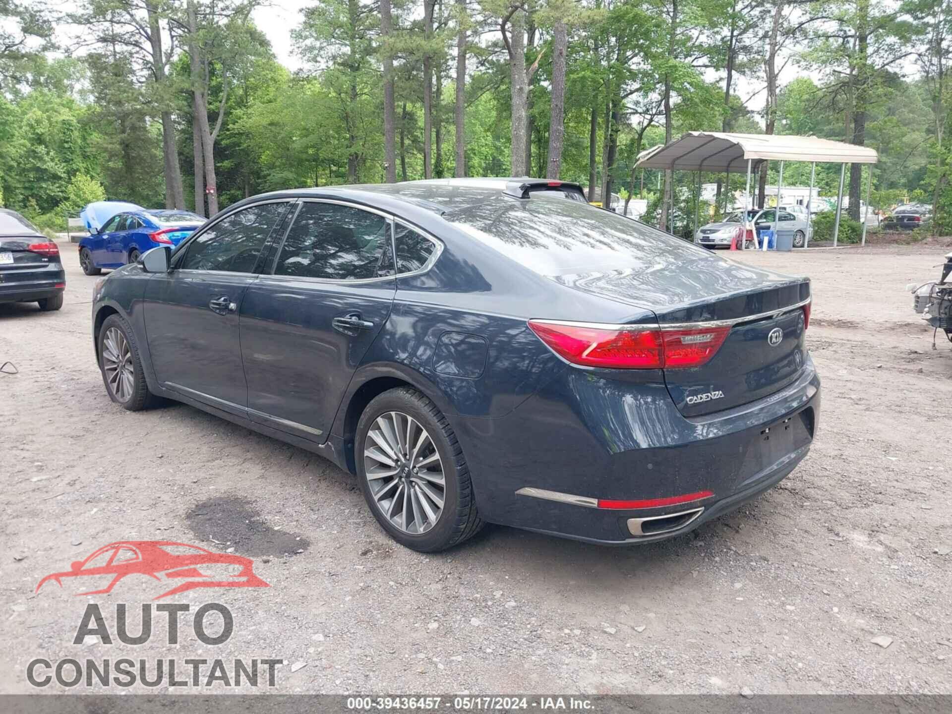 KIA CADENZA 2017 - KNALC4J11H5039520