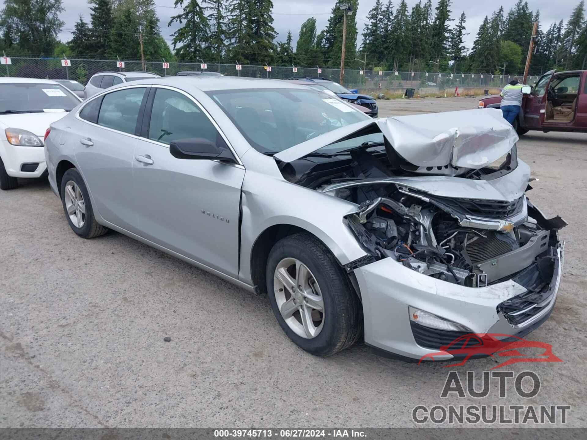 CHEVROLET MALIBU 2020 - 1G1ZB5ST7LF154348