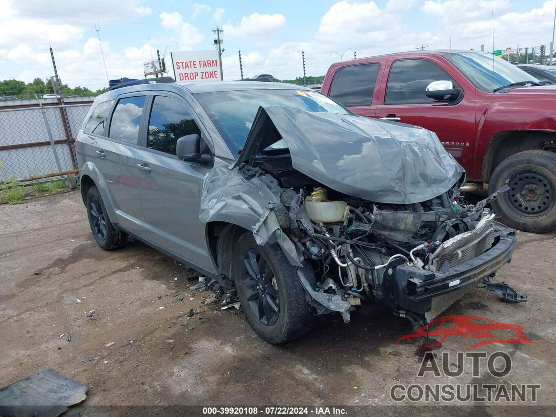 DODGE JOURNEY 2020 - 3C4PDCAB2LT279155