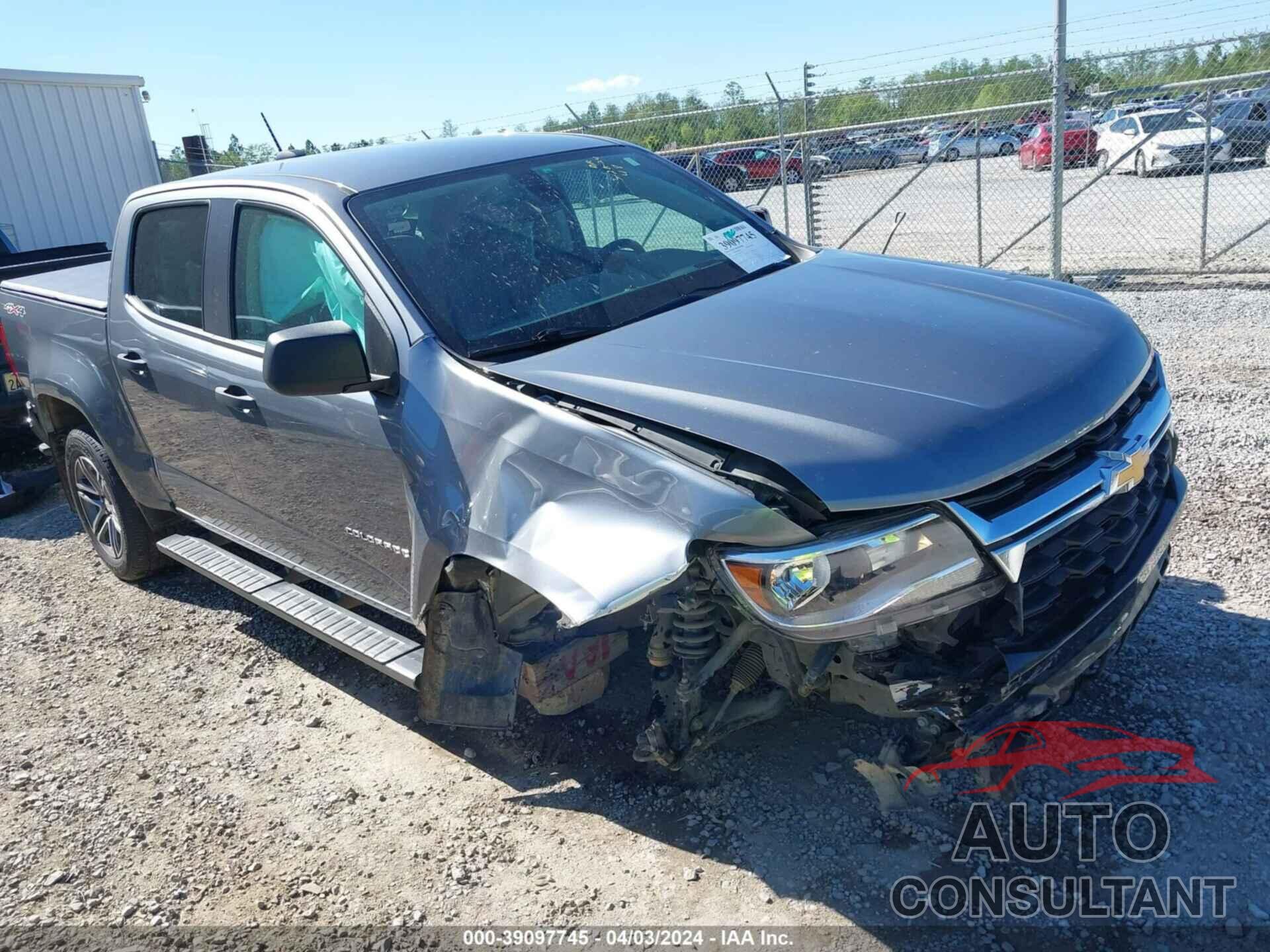 CHEVROLET COLORADO 2021 - 1GCGTBEN2M1117598