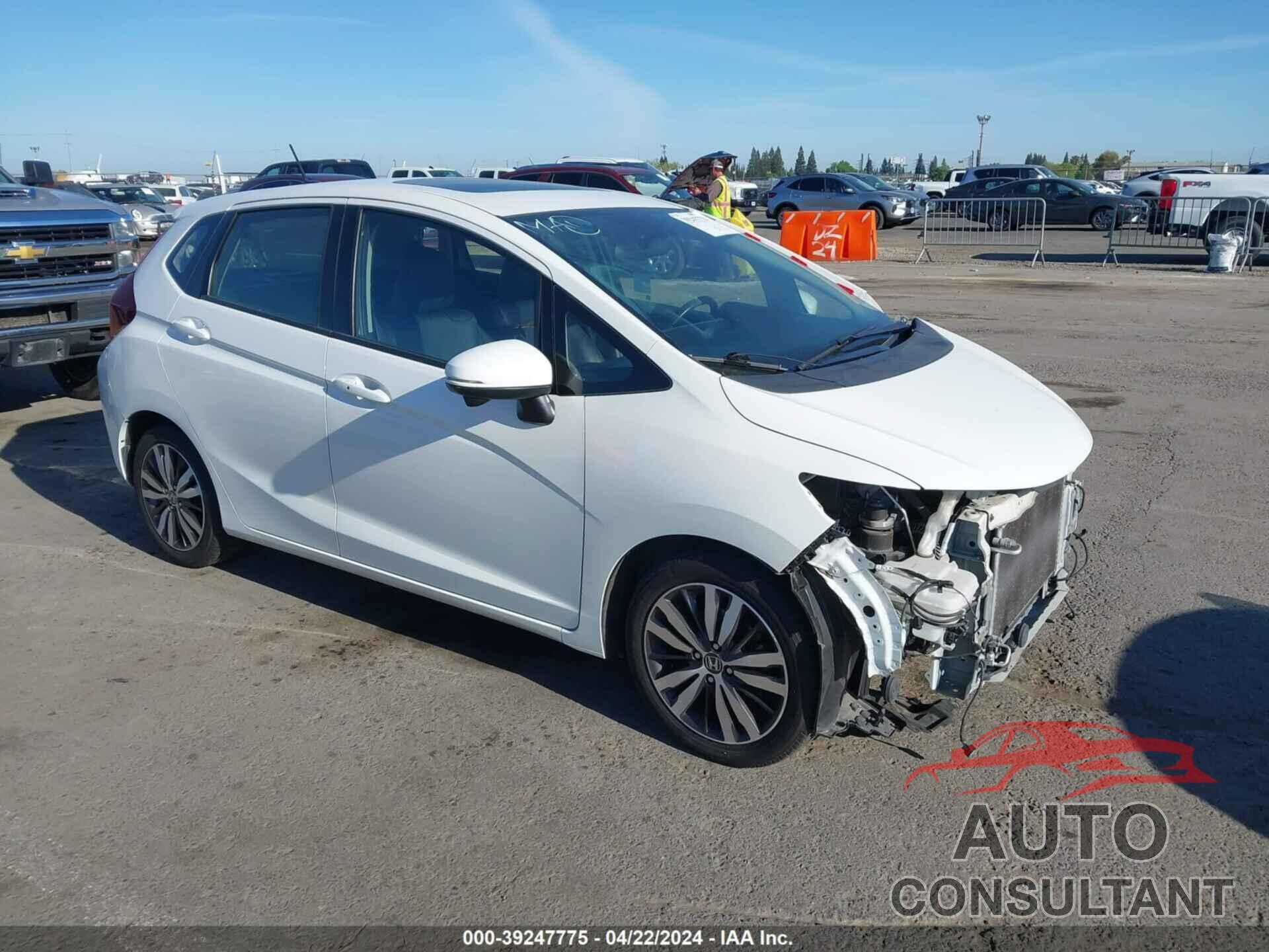 HONDA FIT 2016 - JHMGK5H98GS015240