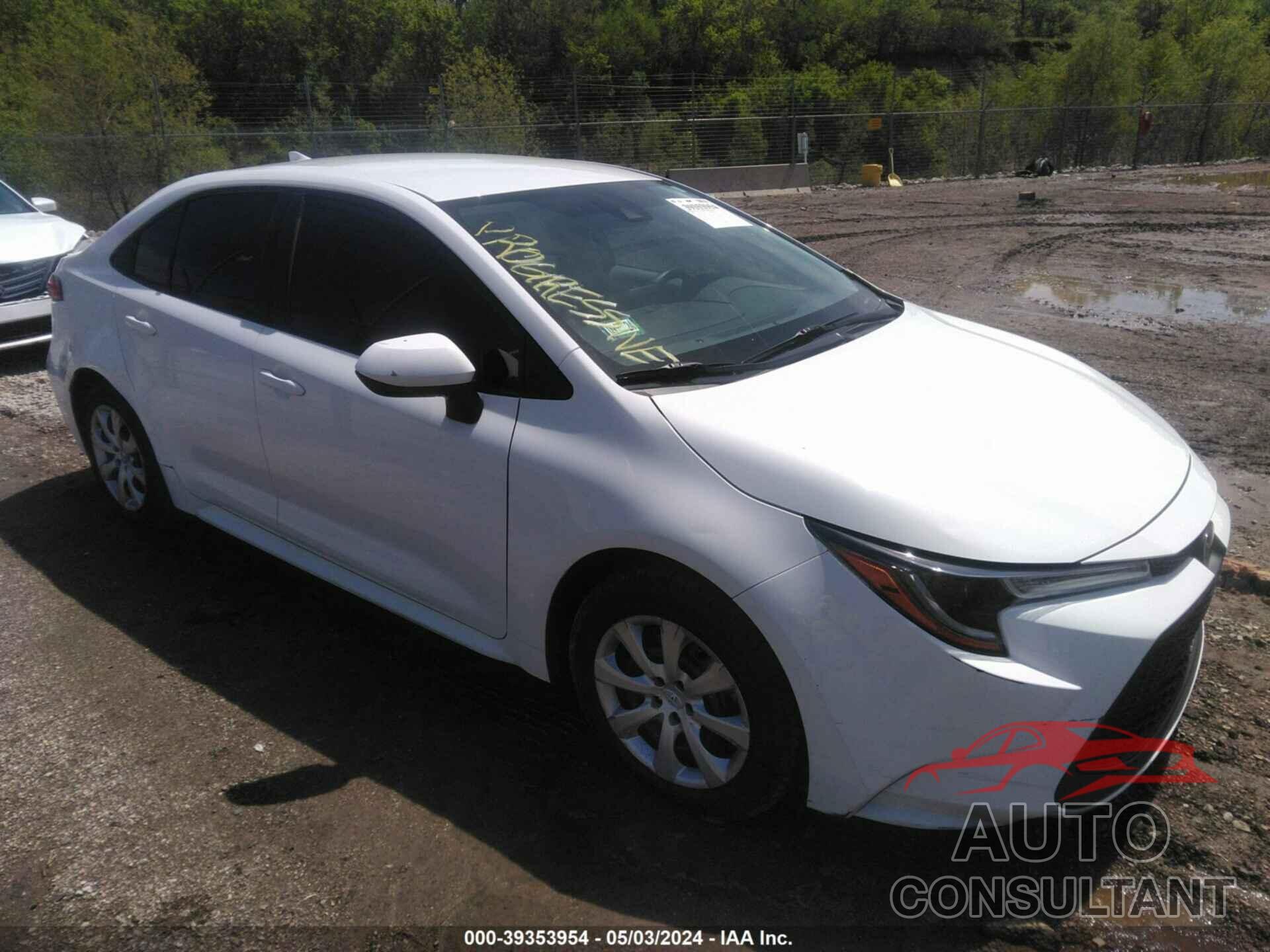TOYOTA COROLLA 2020 - 5YFEPRAE3LP096572