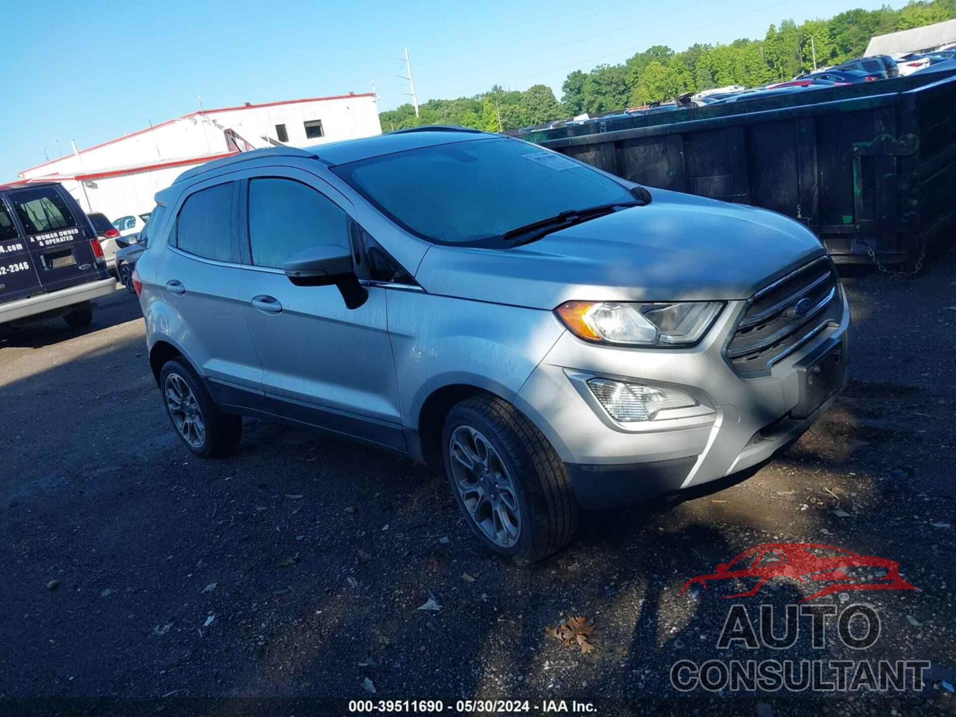 FORD ECOSPORT 2020 - MAJ6S3KL8LC328563