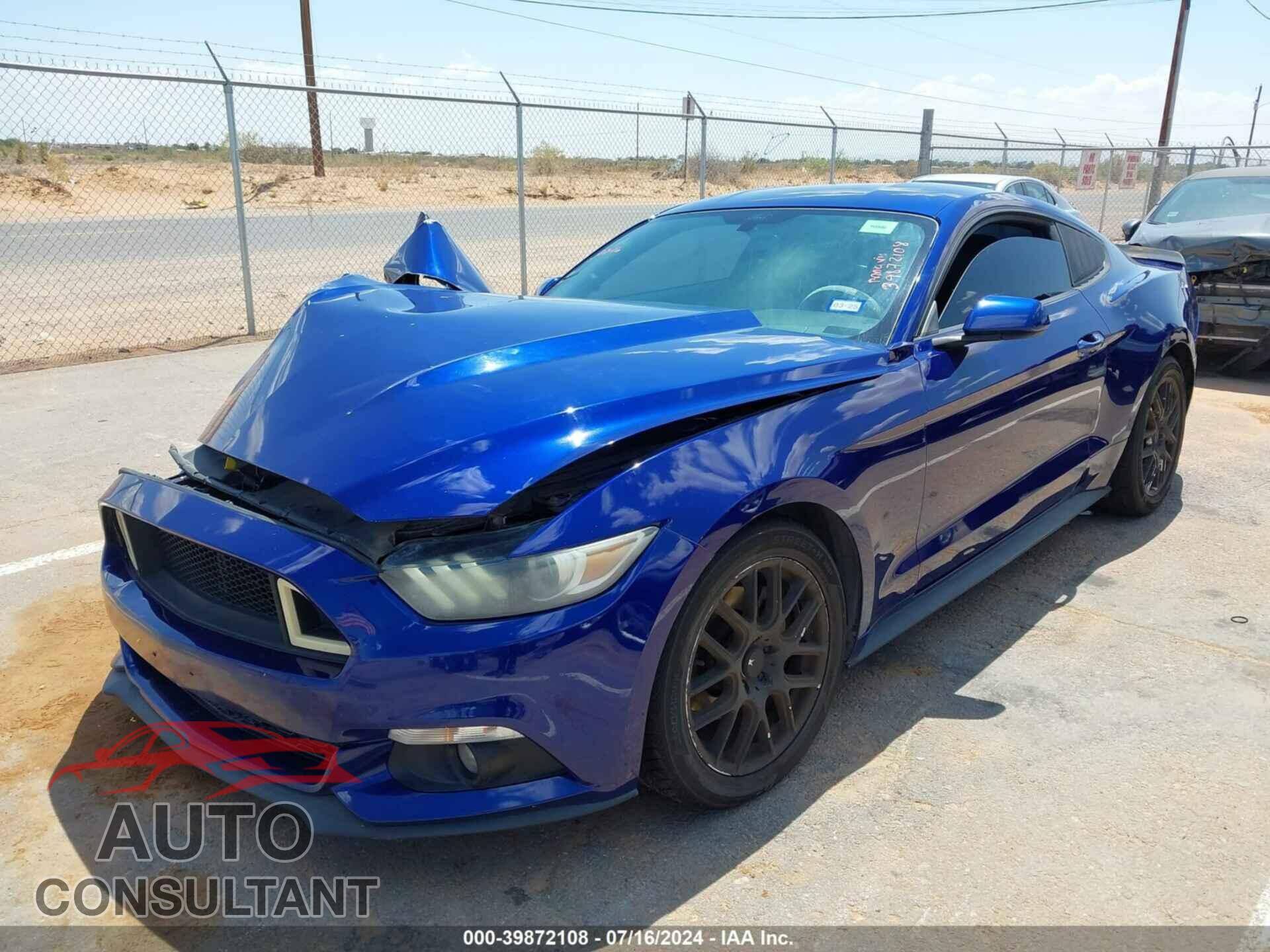 FORD MUSTANG 2016 - 1FA6P8TH9G5243699
