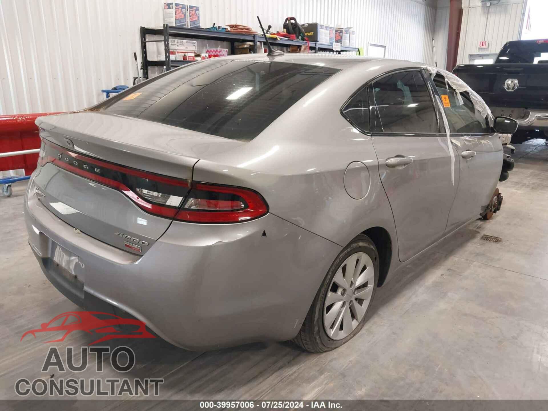 DODGE DART 2016 - 1C3CDFDH5GD540133
