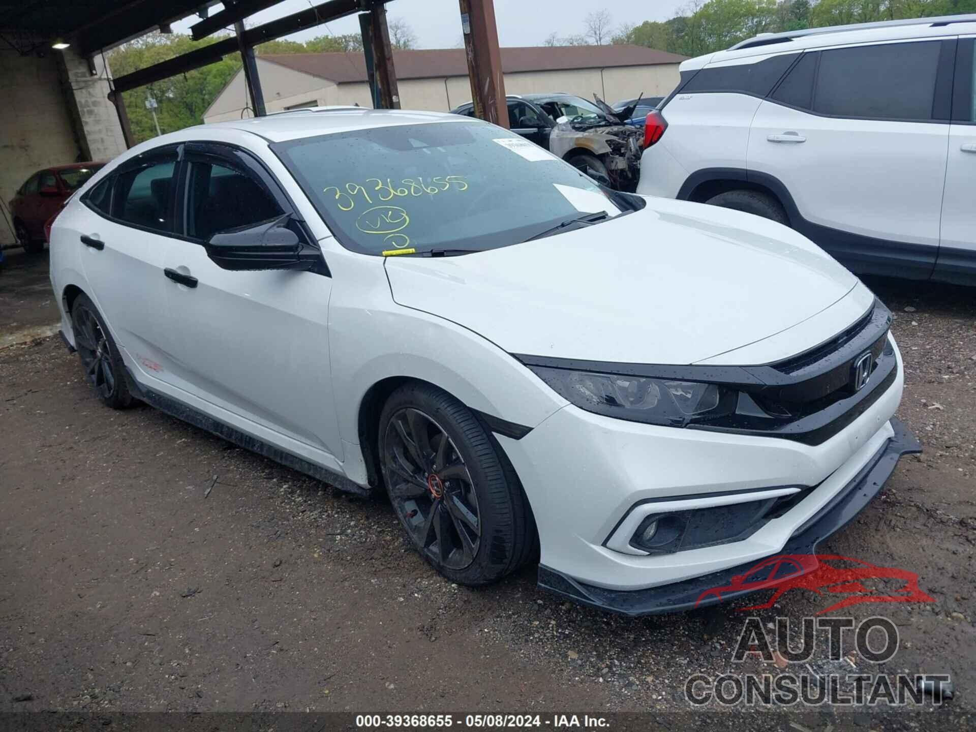 HONDA CIVIC 2019 - 2HGFC2F85KH510323