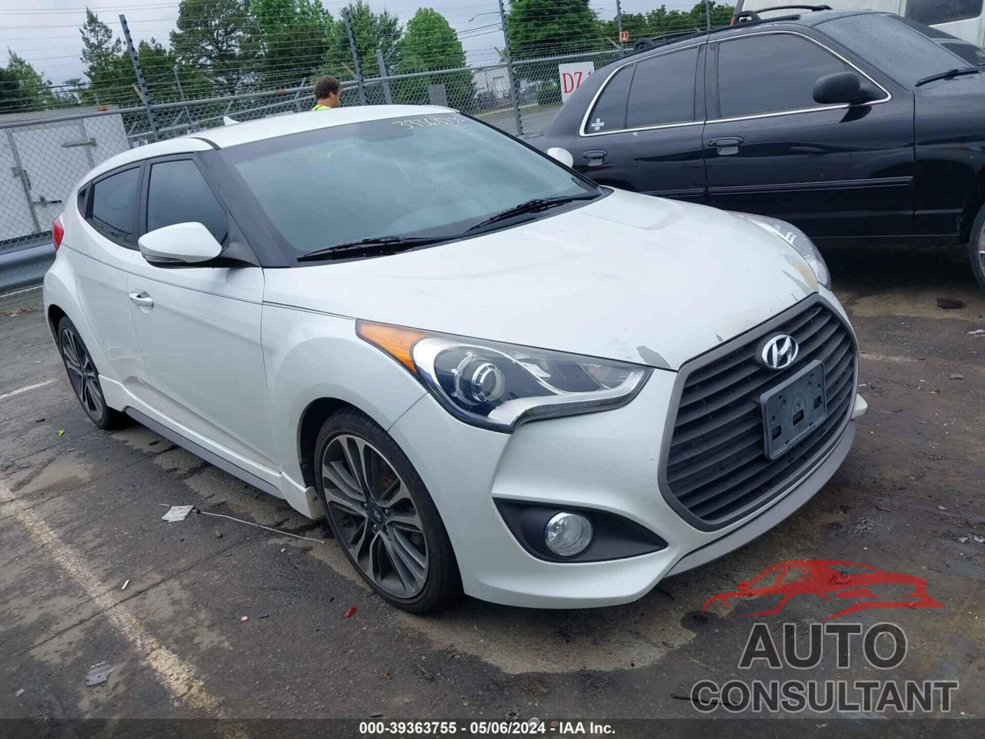 HYUNDAI VELOSTER 2016 - KMHTC6AE6GU285366