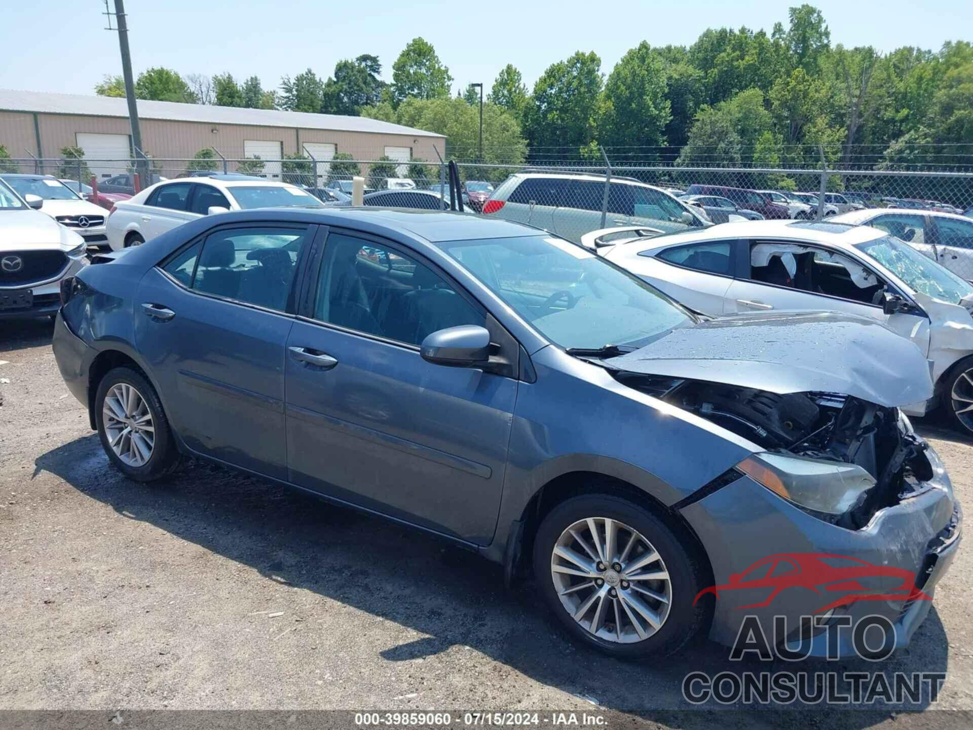 TOYOTA COROLLA 2015 - 2T1BURHE2FC266247