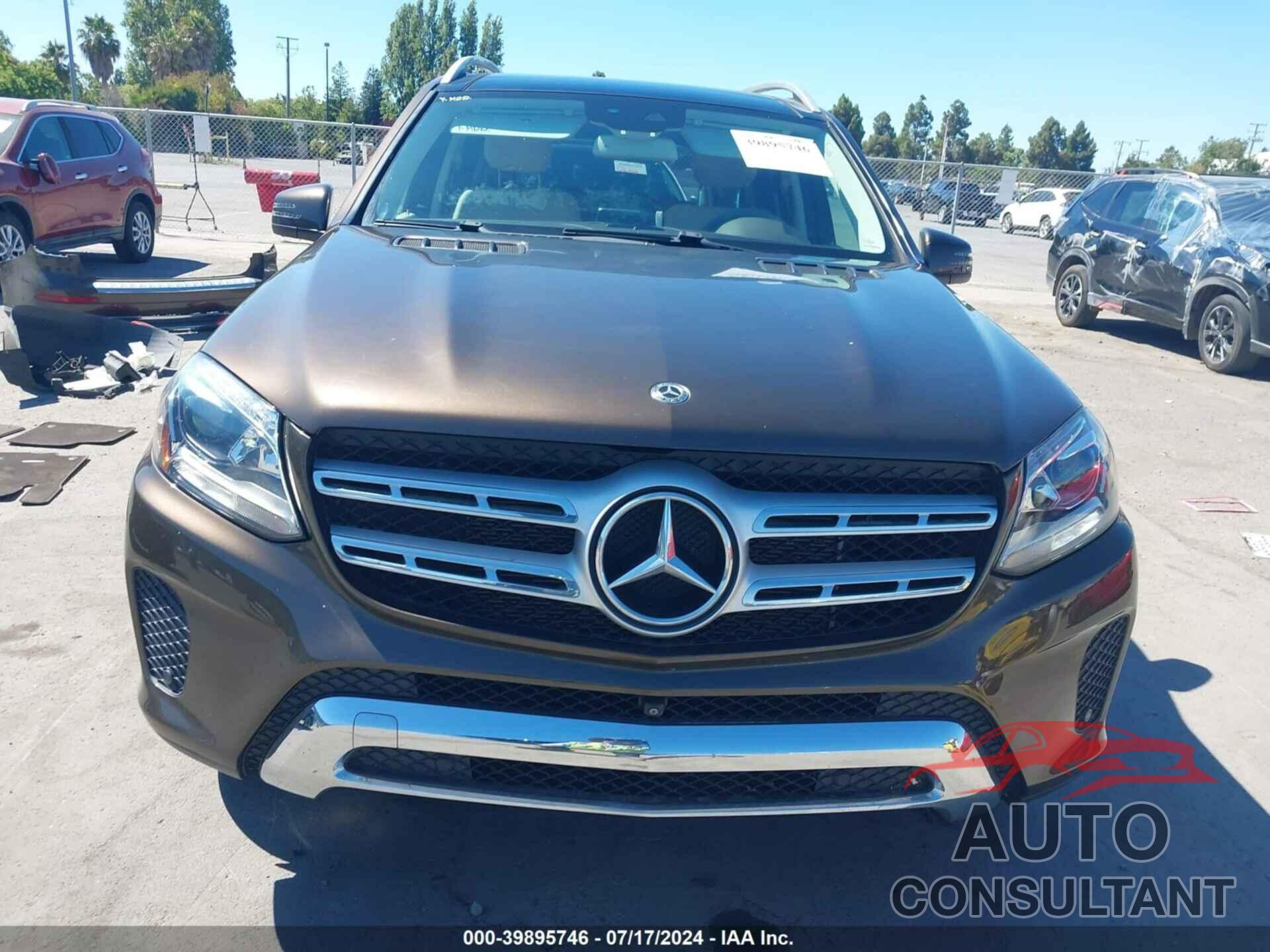 MERCEDES-BENZ GLS 450 2017 - 4JGDF6EE4HA979384