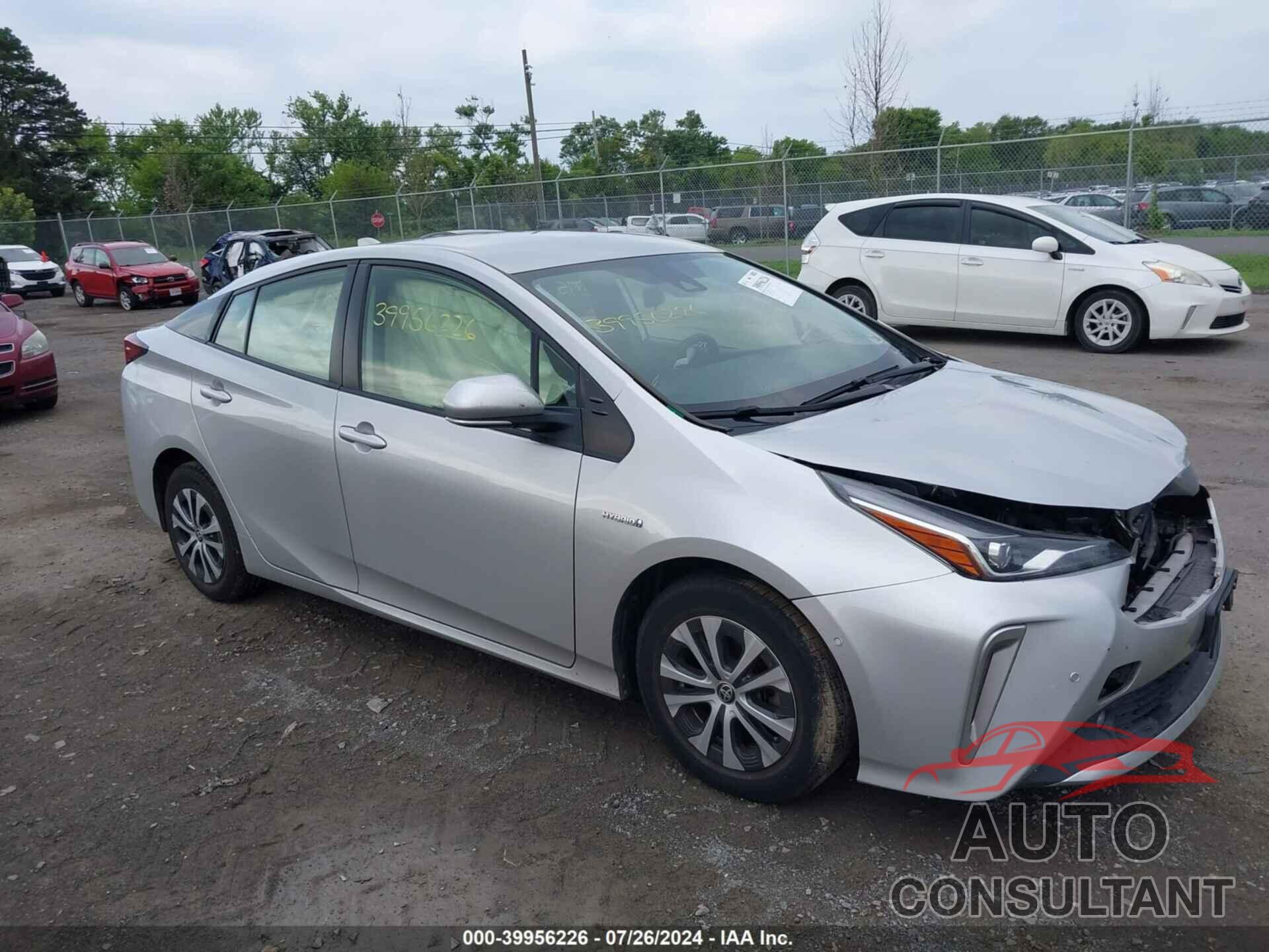 TOYOTA PRIUS 2021 - JTDL9MFU4M3031146