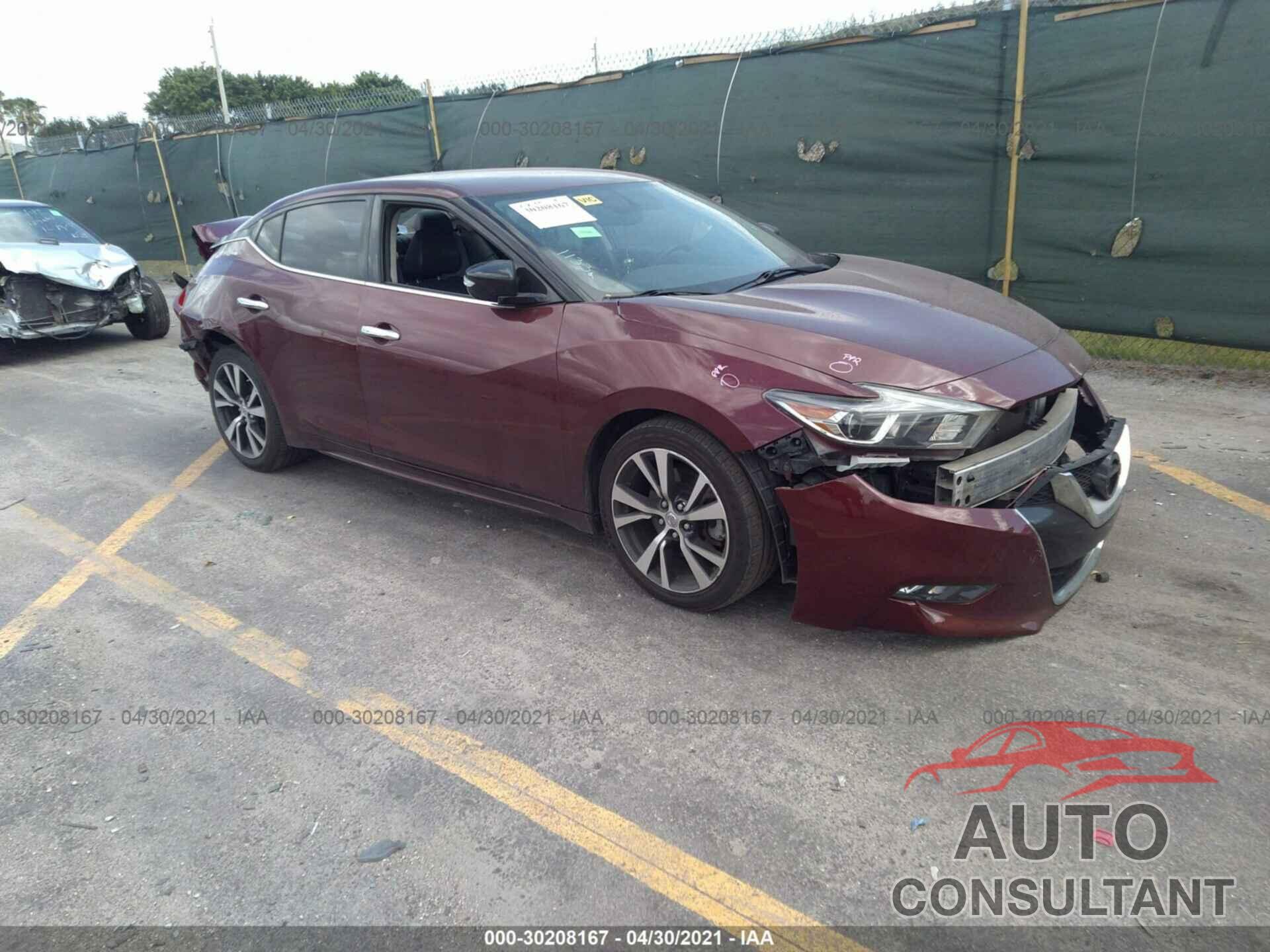 NISSAN MAXIMA 2016 - 1N4AA6AP6GC397793