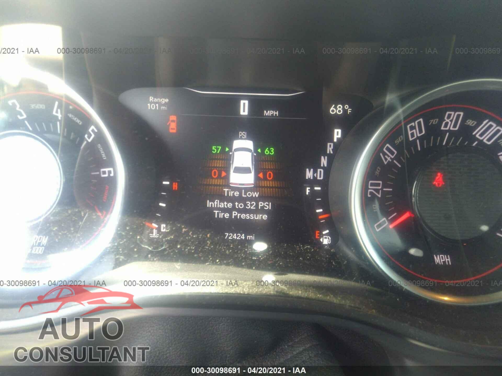 DODGE CHALLENGER 2017 - 2C3CDZAG2HH636187