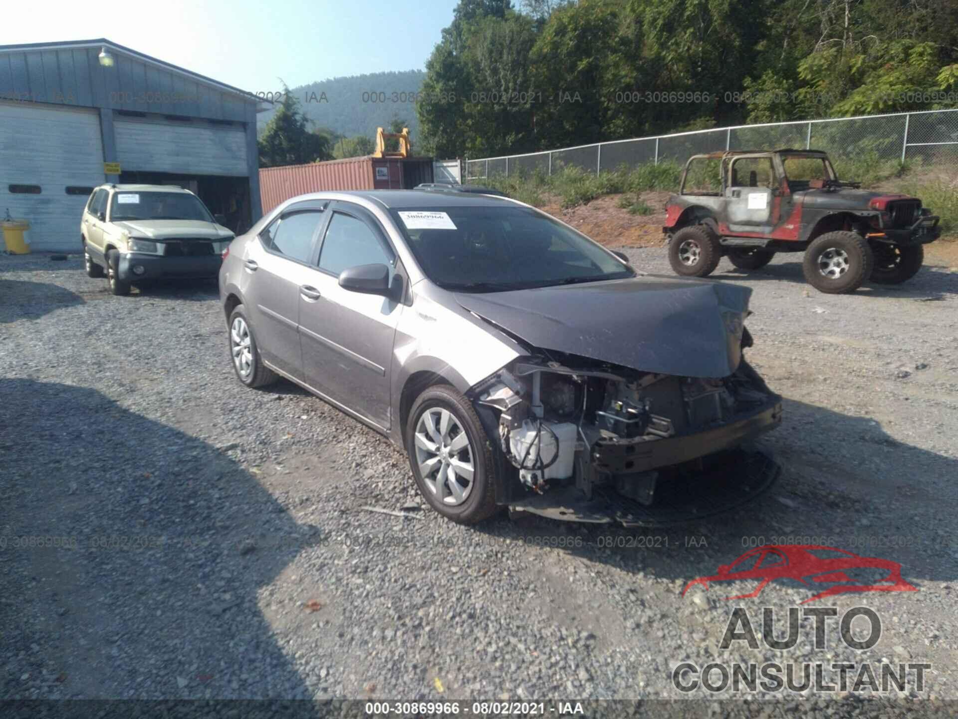 TOYOTA COROLLA 2016 - 2T1BURHE8GC507861